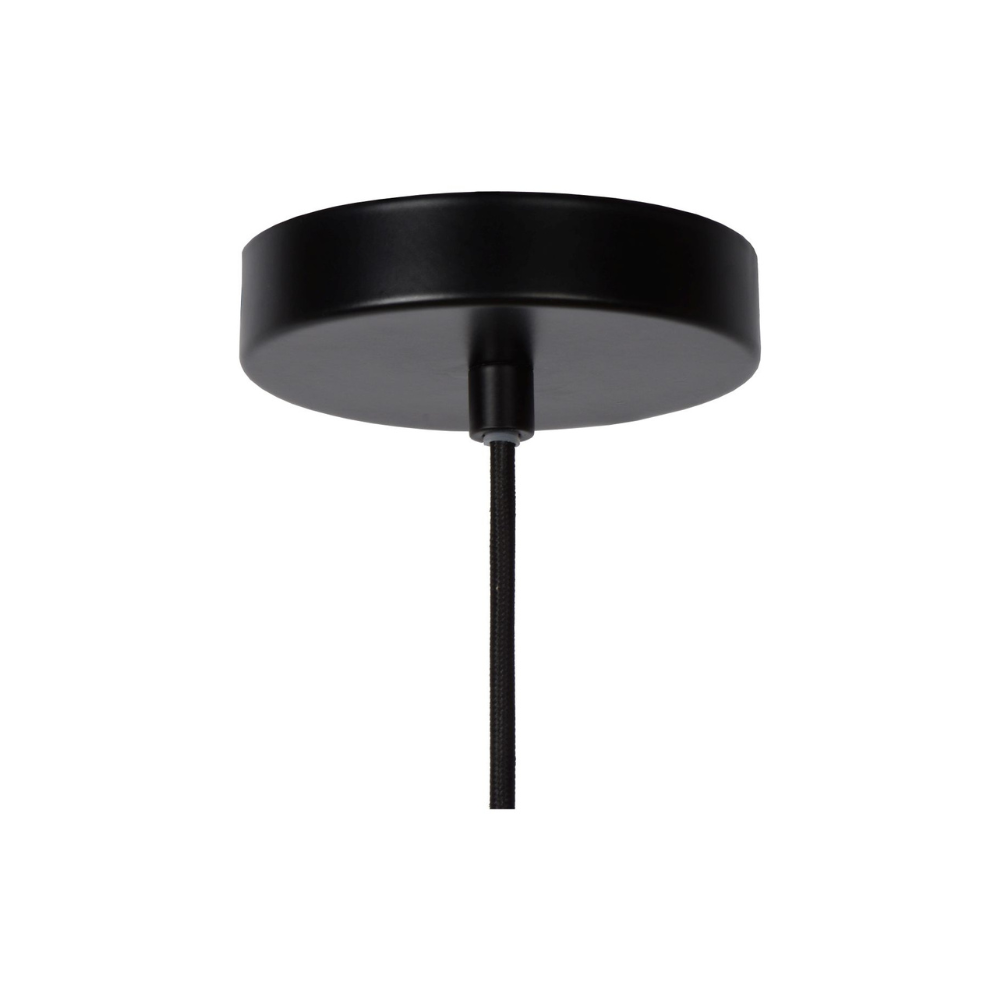 Lámpara Colgante Mesh 1xE27 Negro-3