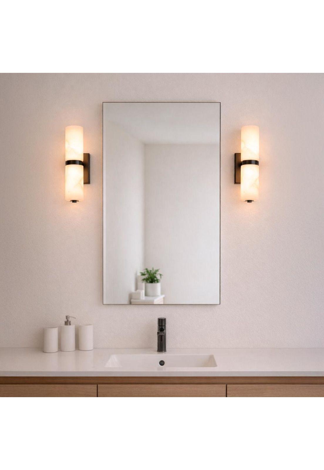 APLIQUE LINZ NEGRO ALABASTRO LED 6W 3000K-1