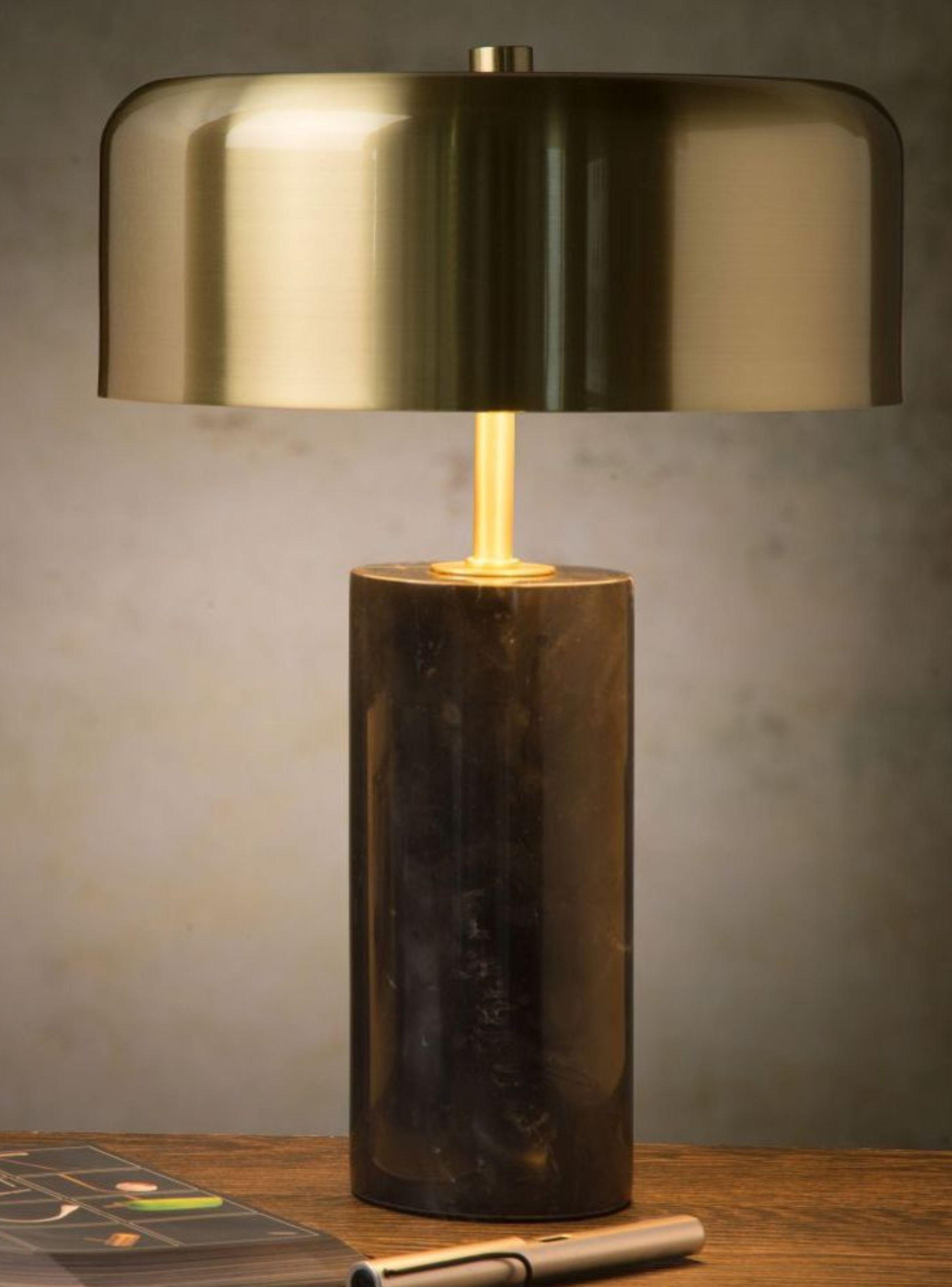 LAMPARA DE MESA MIRASOL NEGRO 3xG9-1