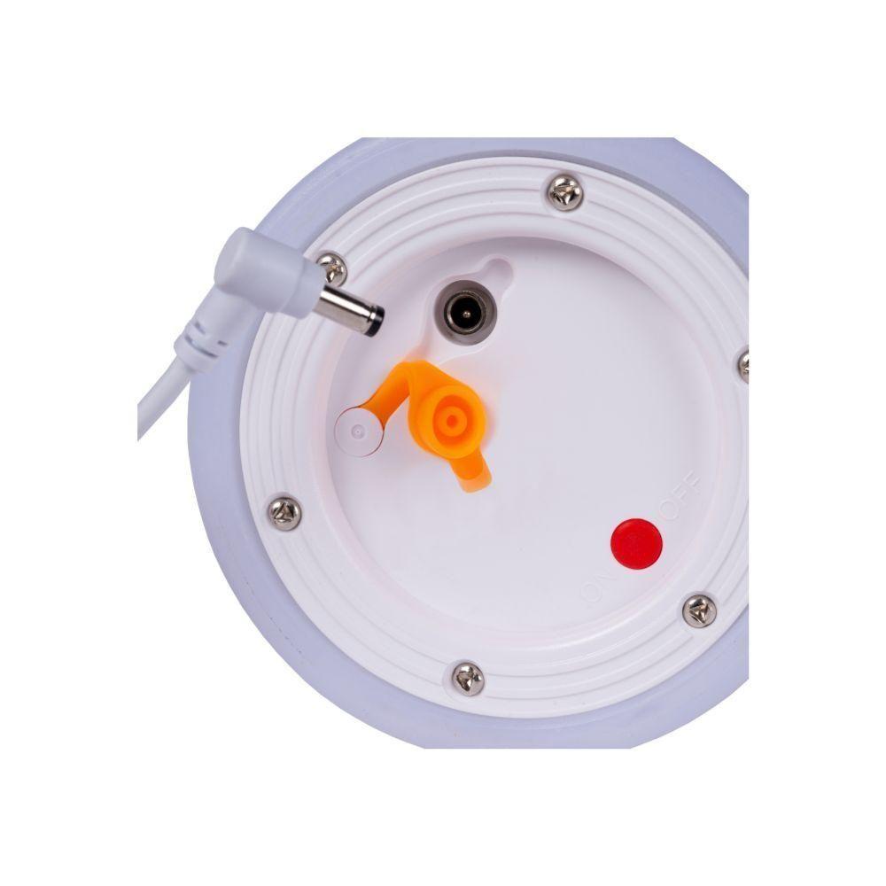 LAMPARA DE MESA MINI JOE LED RECARGABLE CAFE Ø10CM-2