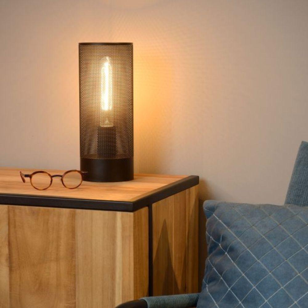 Lámpara de Mesa Beli Negro 1xE27-1