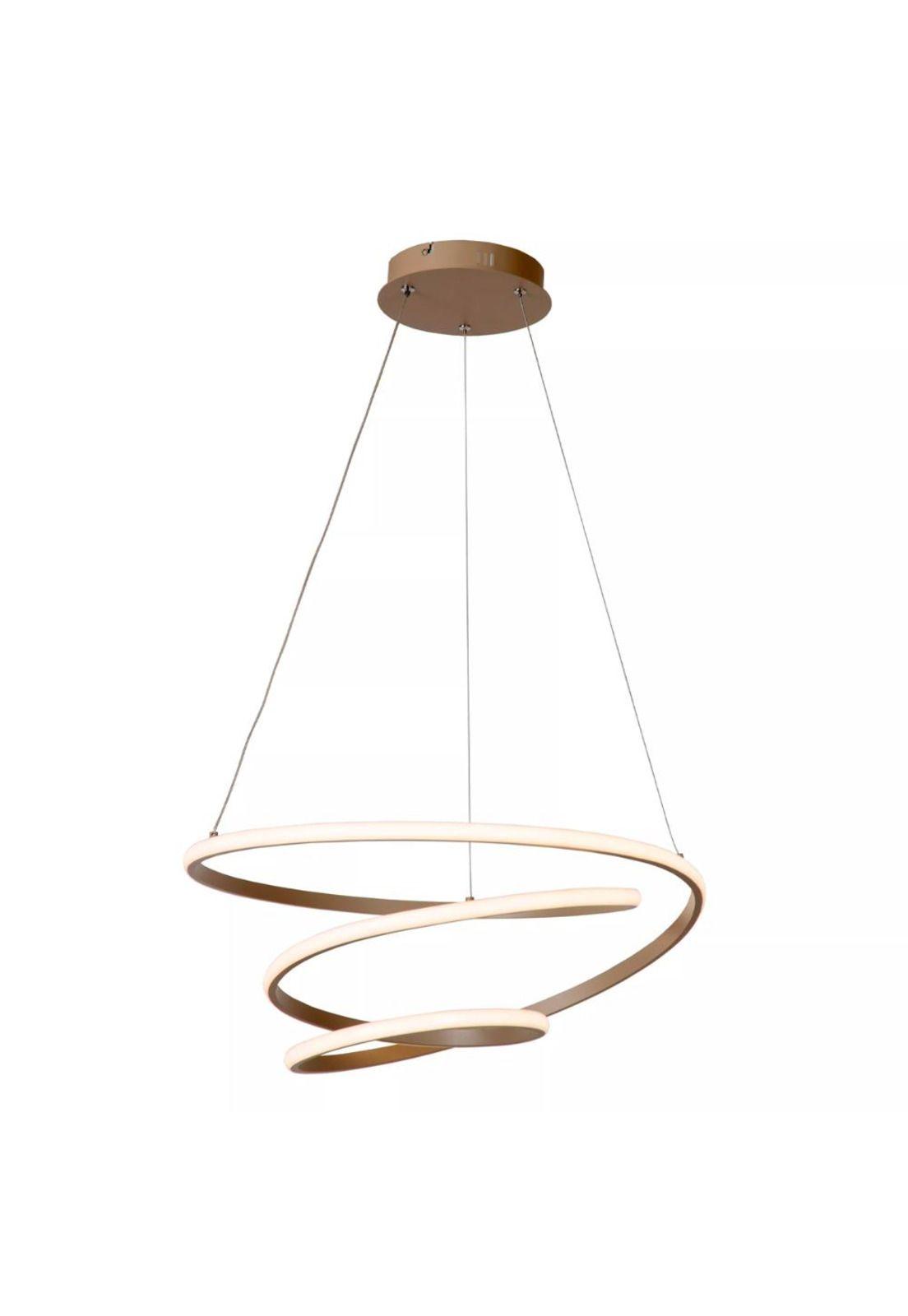LAMPARA COLGANTE ESPIRAL LED REGULABLE Ø51cm  40W CCT (2700K,4000K)-0