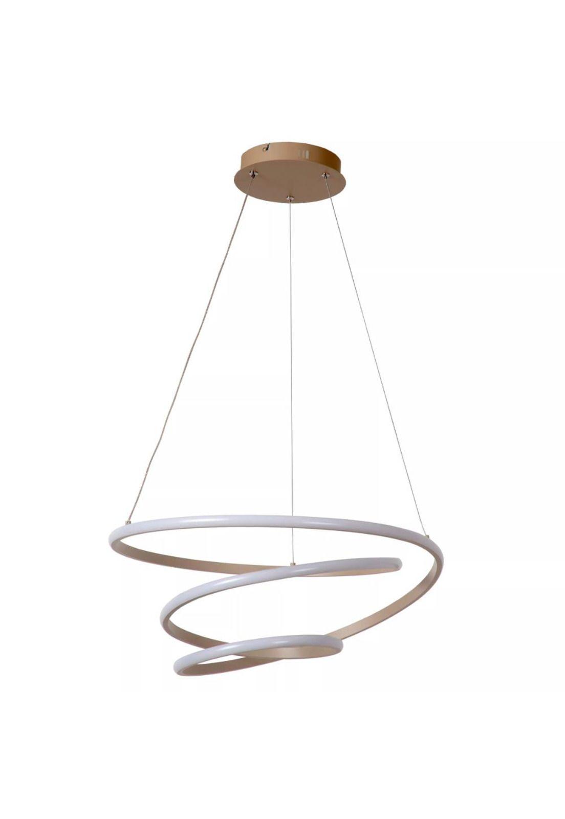 LAMPARA COLGANTE ESPIRAL LED REGULABLE Ø51cm  40W CCT (2700K,4000K)-3