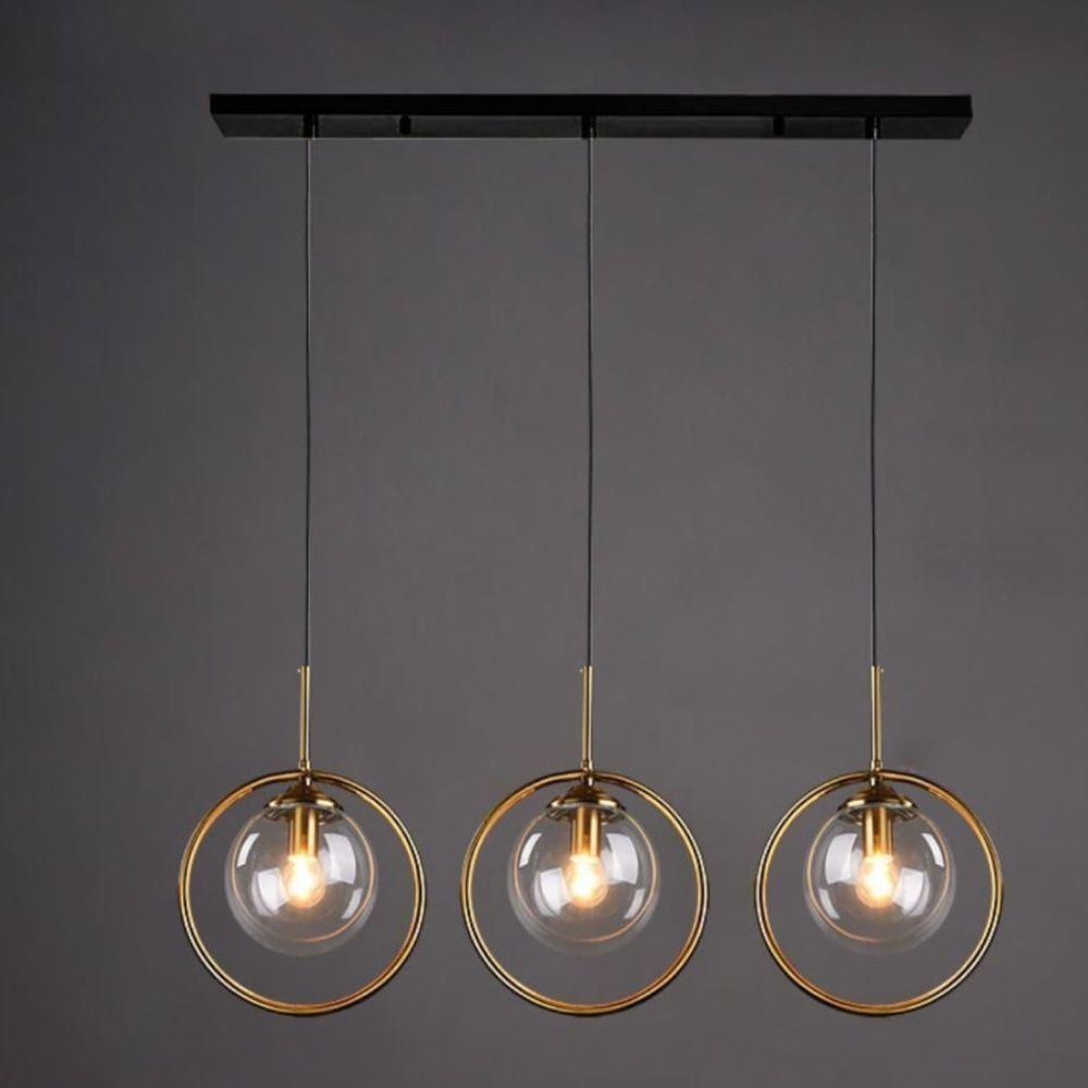 Lámpara Colgante Silvana 3 Luces-1