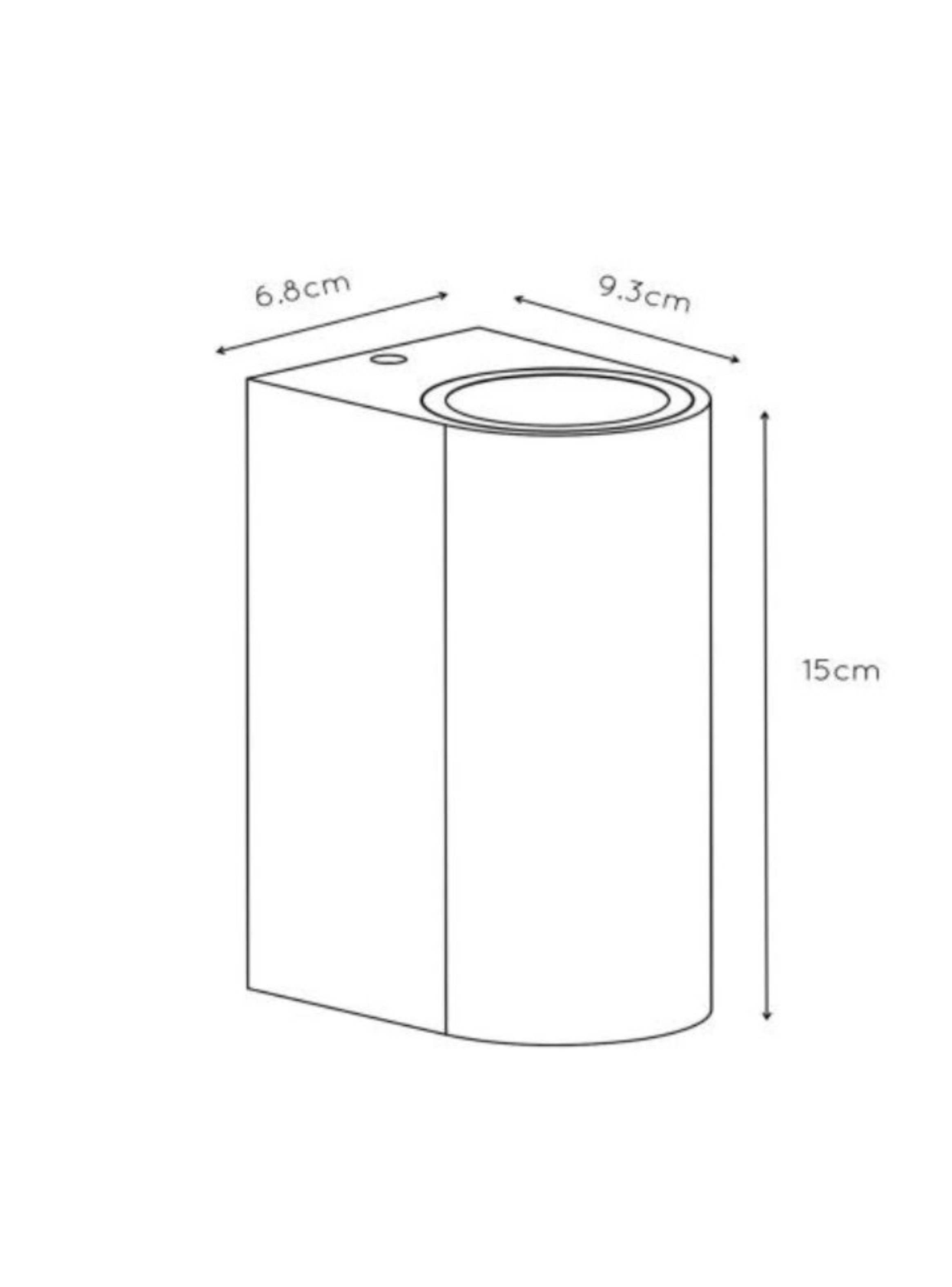 APLIQUE BOOGY OXIDO 2xGU10-2