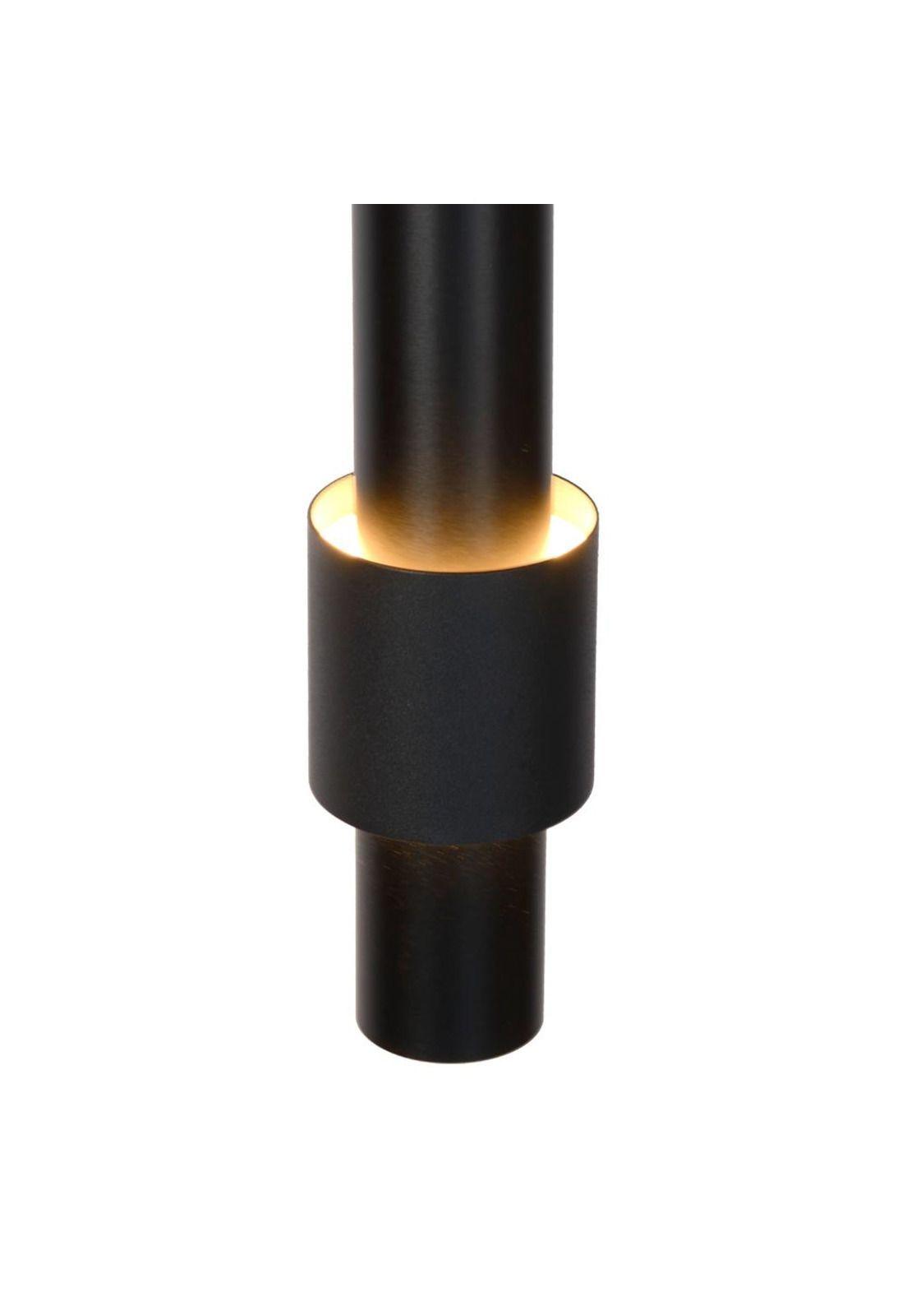 LAMPARA COLGANTE DESNIVEL MARGARY NEGRO 3 LUCES LED 2700K-3