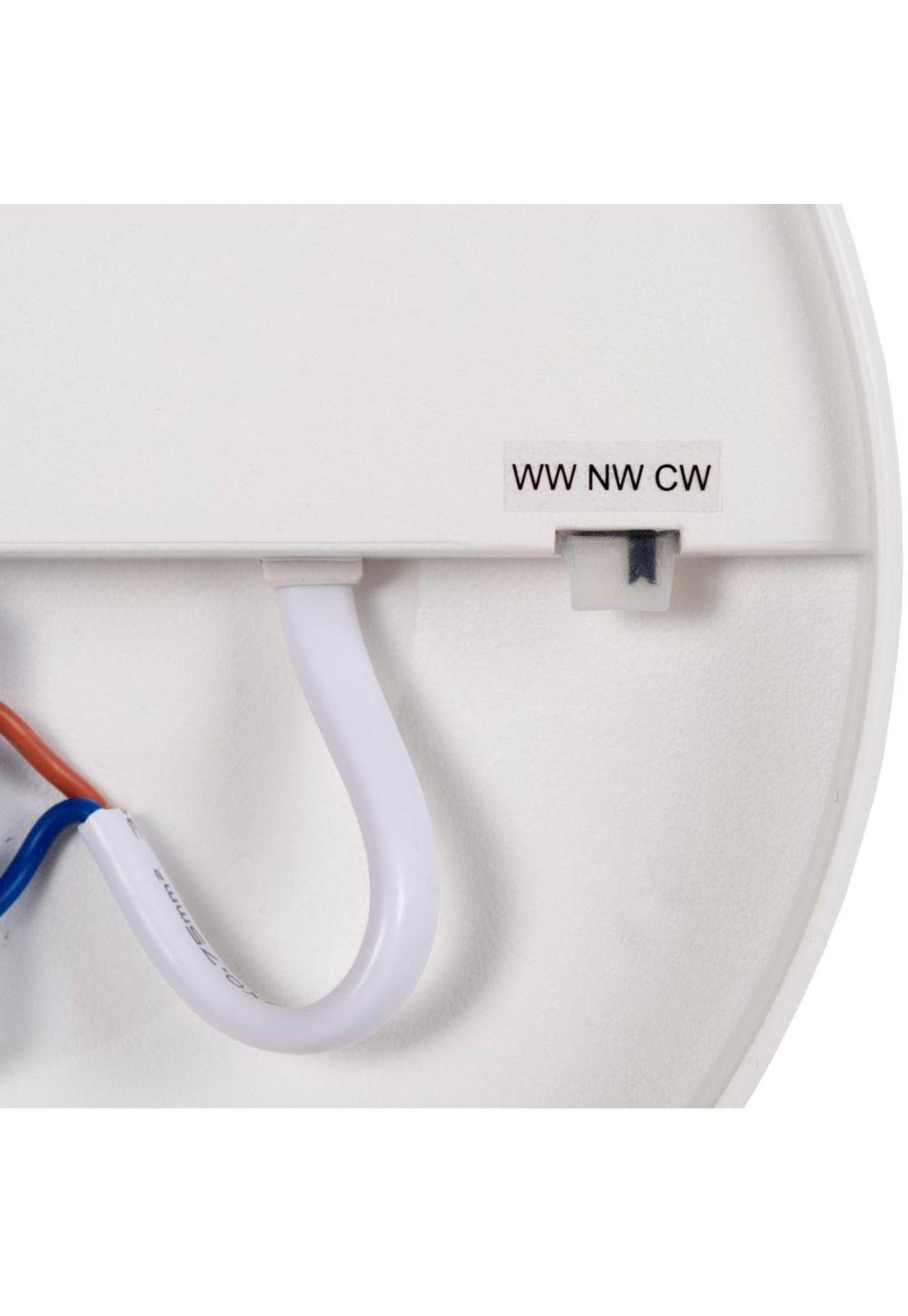 LAMPARA DE TECHO OLSON BLANCO Ø29cm LED 24W-4