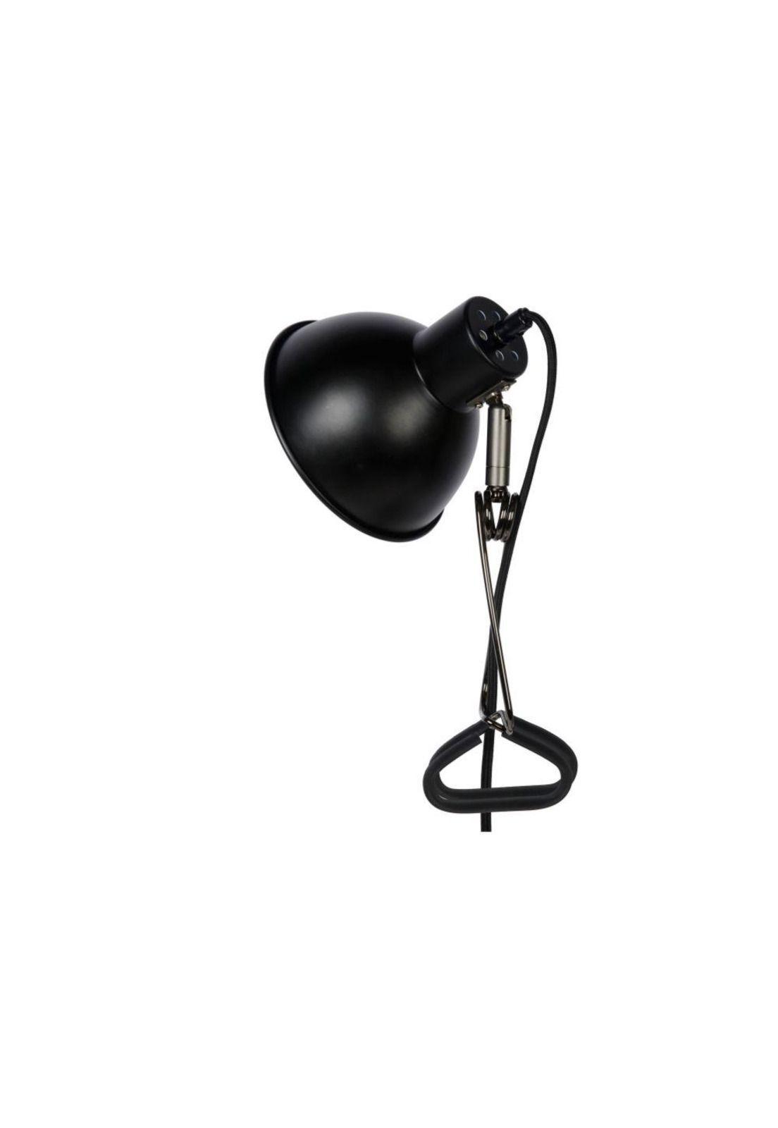 LAMPARA FOCO PINZA MOYS NEGRO 1XE27-3