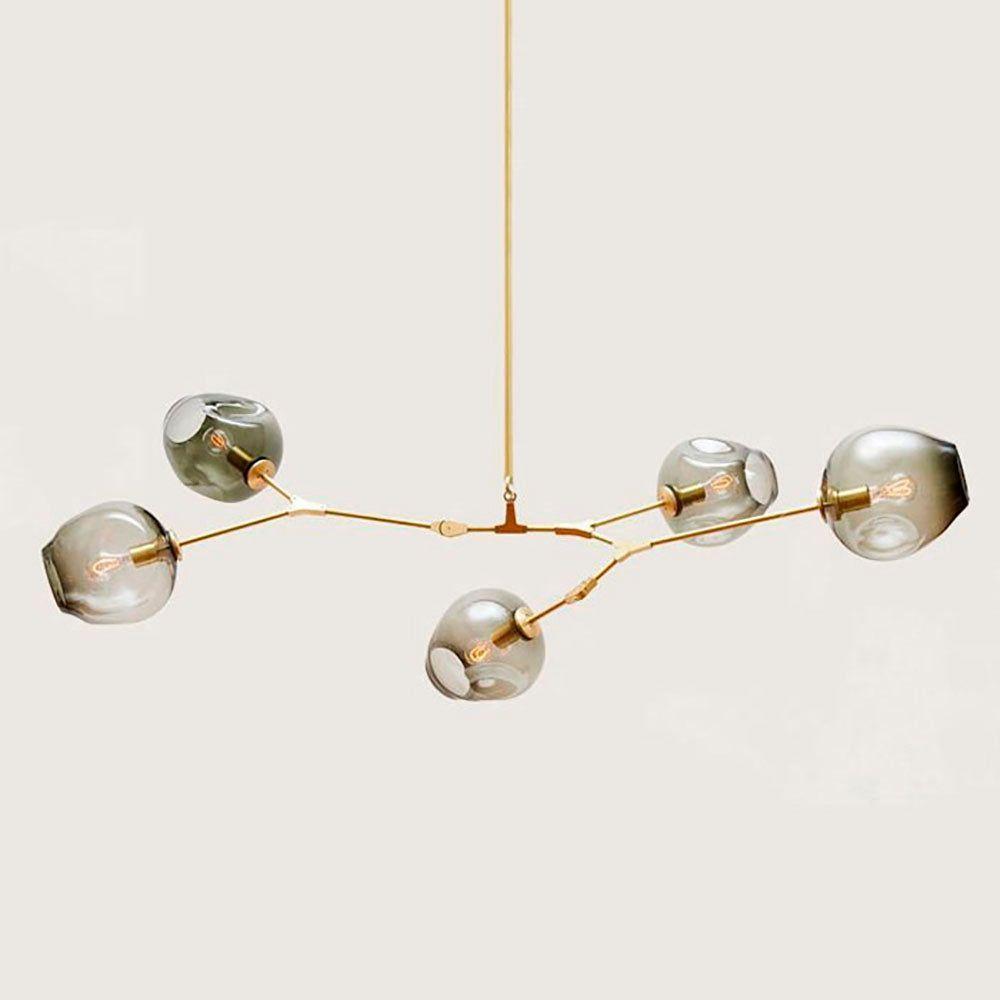 Lámpara Colgante Molecular 5 Luces-2
