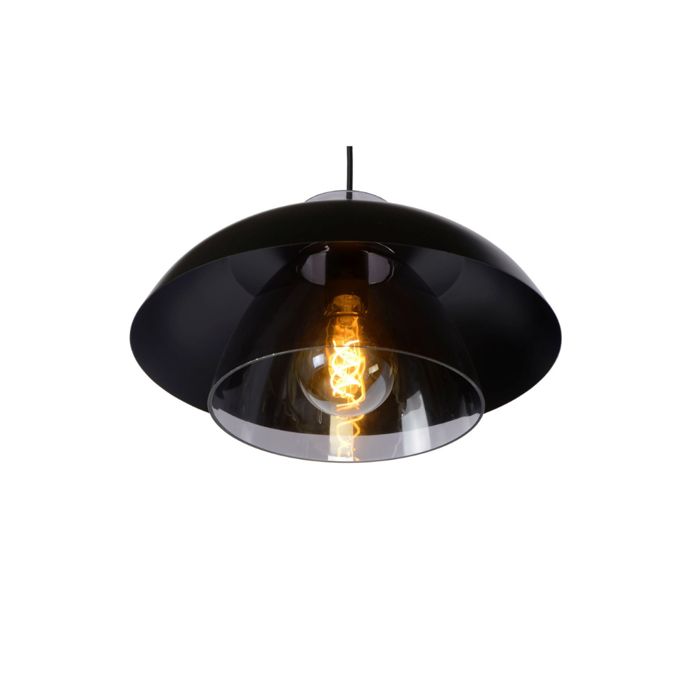 Lámpara Colgante Avonmore Negro 1xE27-2