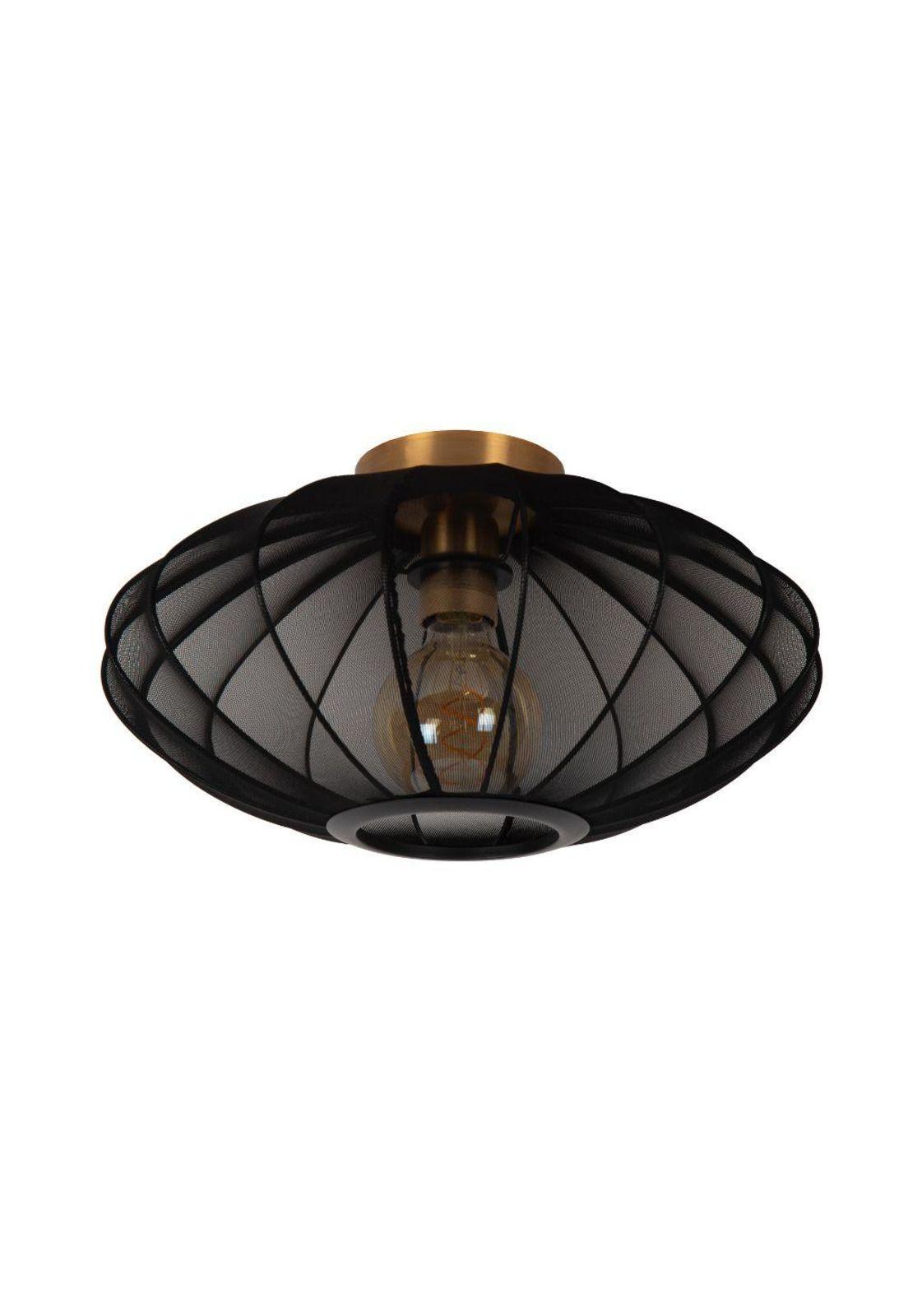 LAMPARA DE TECHO CORINA NEGRO Ø40-1xE27-2