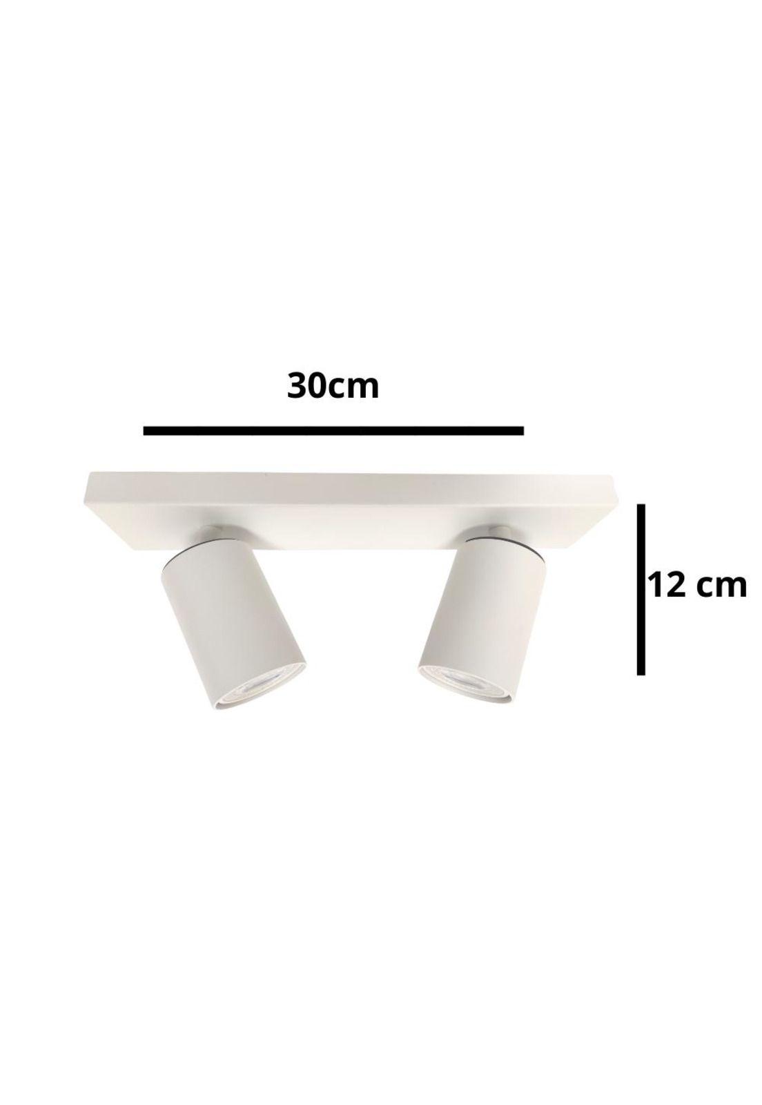 PACK BARRA RUNNER BLANCO 2 LUCES-2