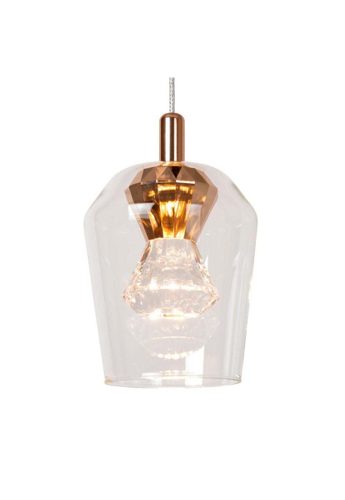 LAMPARA COLGANTE BERLIANE Ø12cm 1 LUZ LED 2000K-2