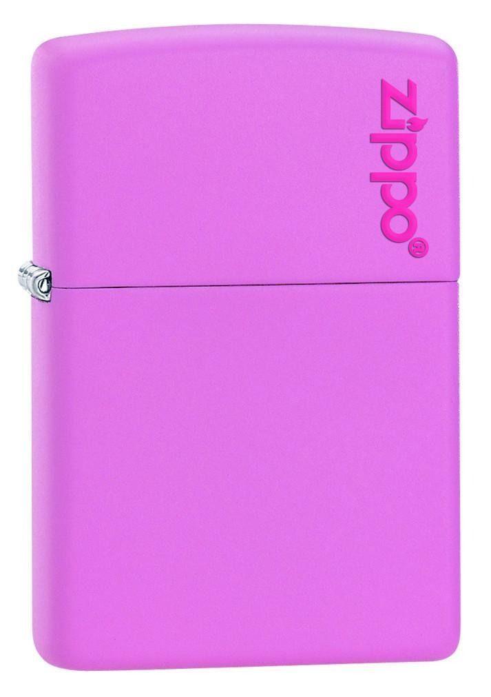 Encendedor Zippo con Logo Mate Rosado-0