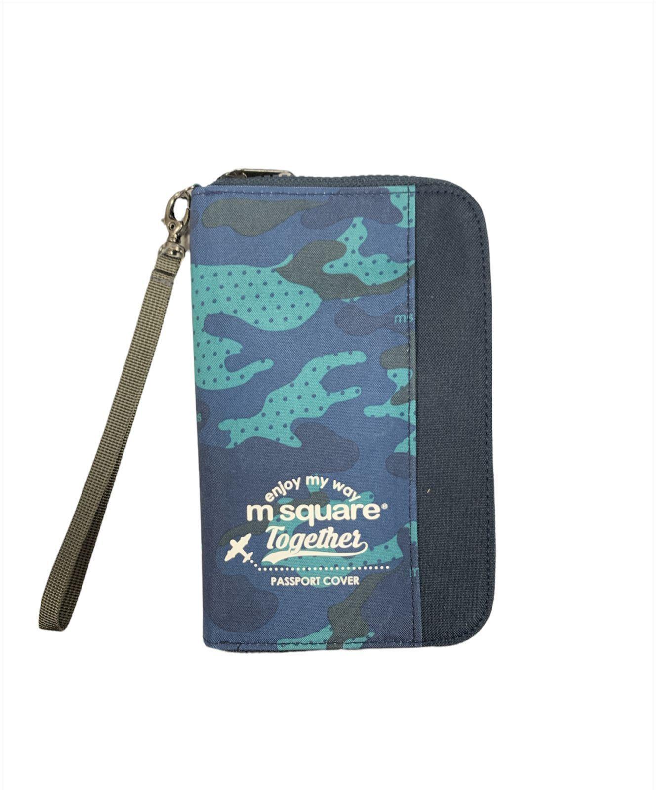 Porta Documentos Todobags Square Camuflaje Azul M-0