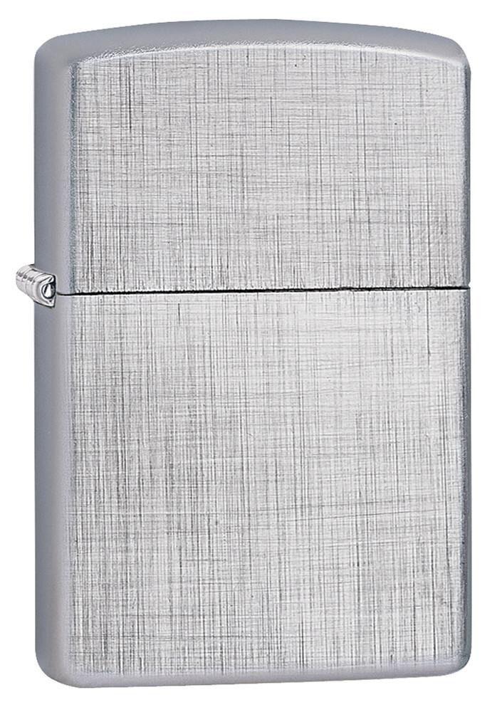 Encendedor Zippo Linen Weave Plata-0