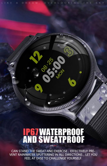 Reloj Inteligente TodoBags MK08 Negro-2