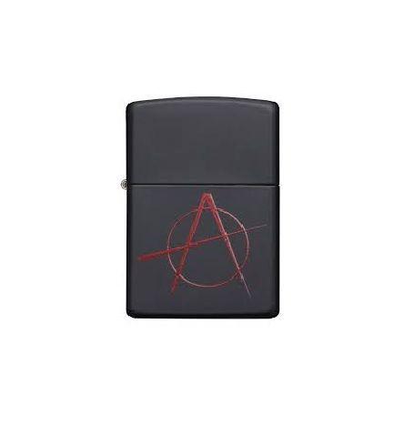 Encendedor Zippo Anarchy Negro-0