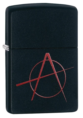 Encendedor Zippo Anarchy Negro-1