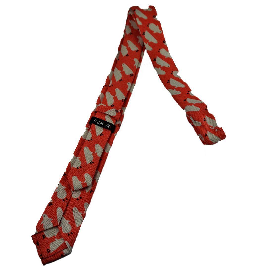 Corbata Naranja Pálmatri Don Agamenon -1