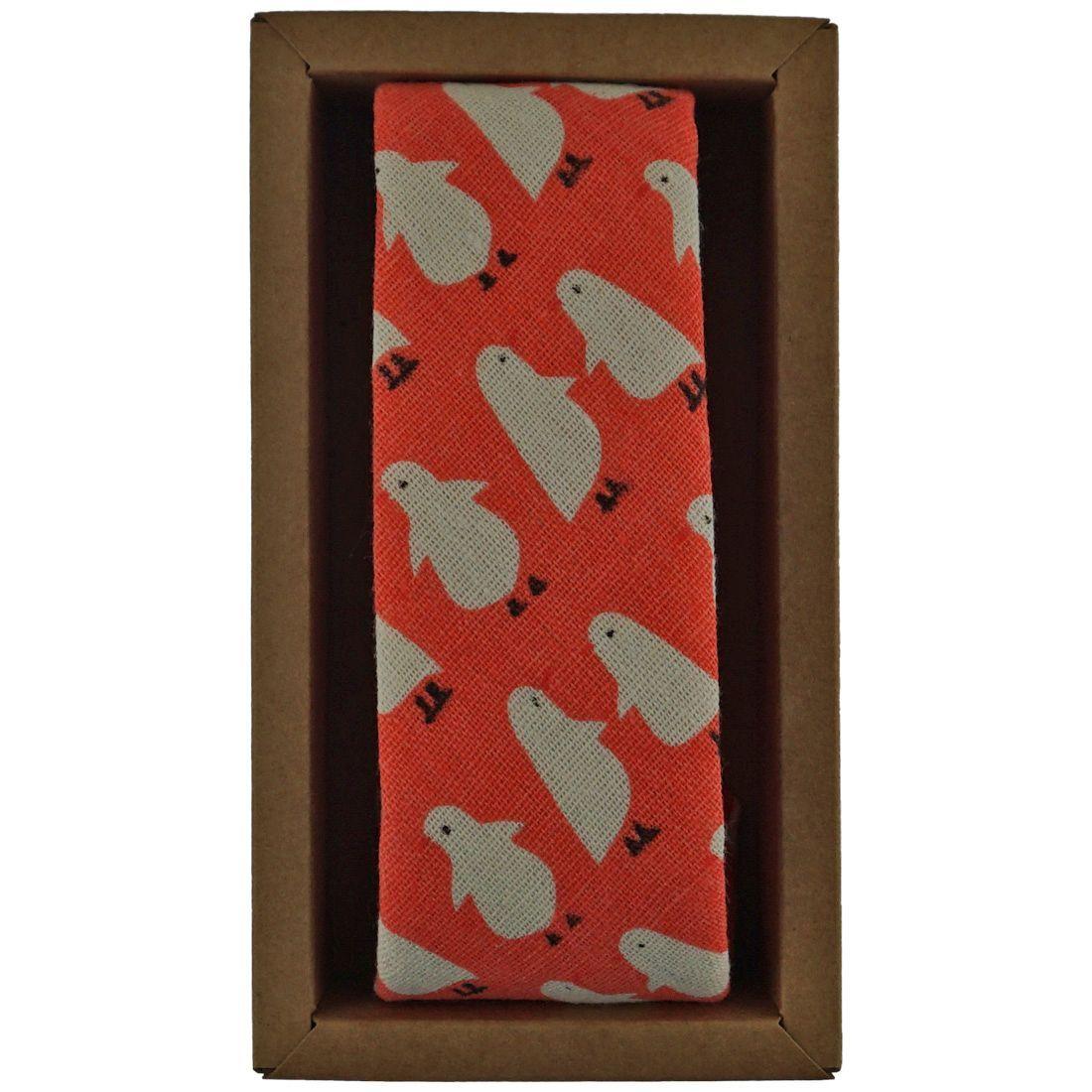 Corbata Naranja Pálmatri Don Agamenon -2