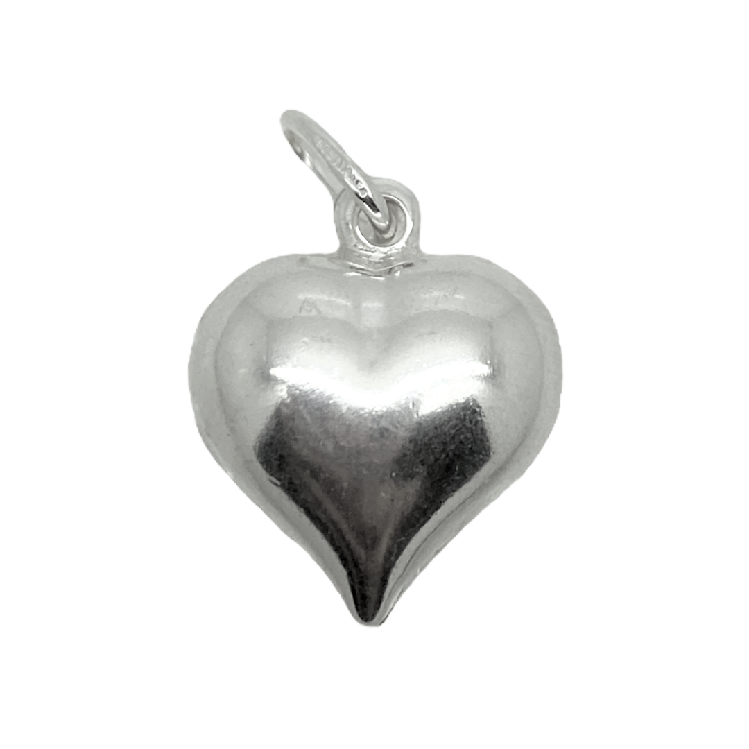 Dije soplado corazon grande italiano-0