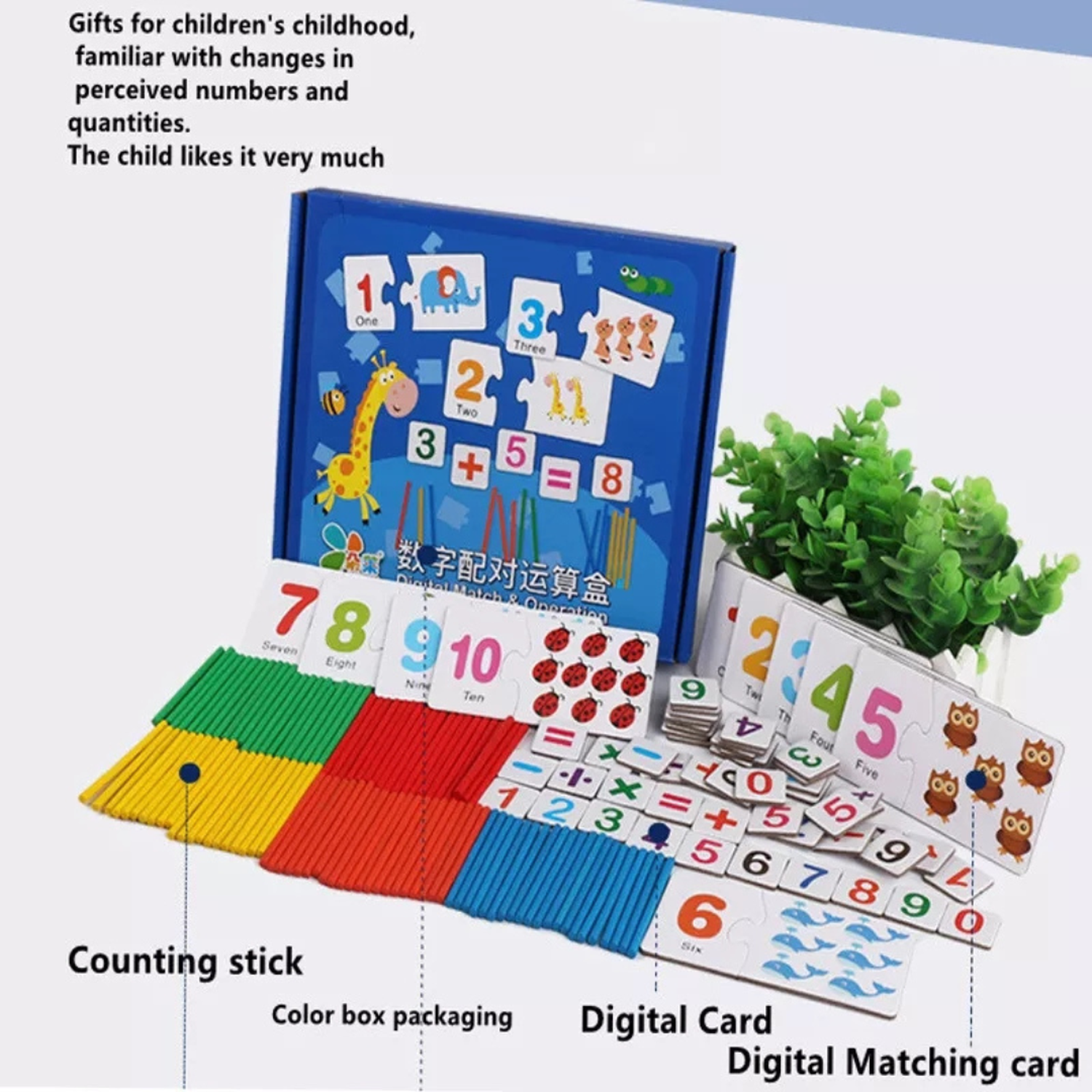 Juego Didáctico Aprender Matemática Sumar Restar Montessori-4