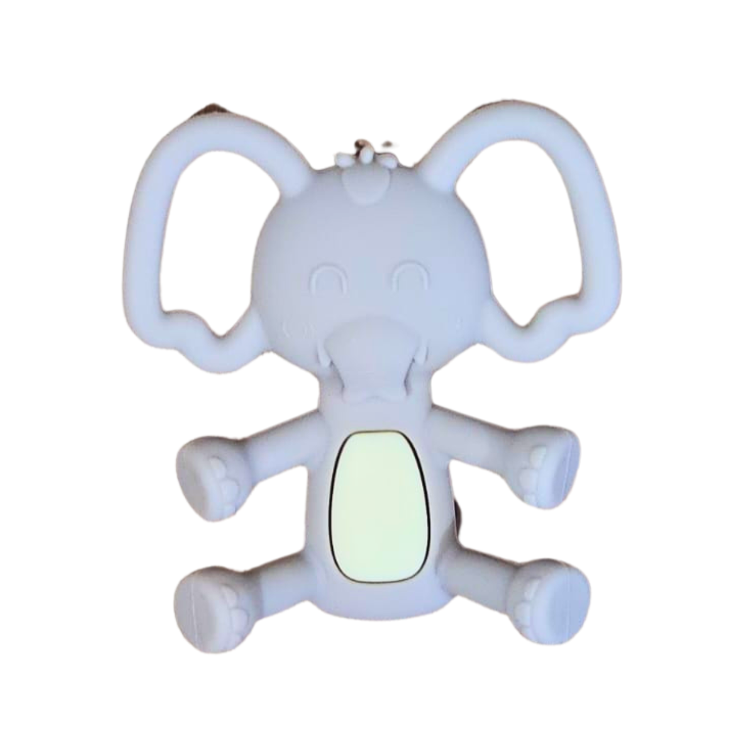 Mordedor Silicona Elefante Bebé Rasca Encías - Gris-0