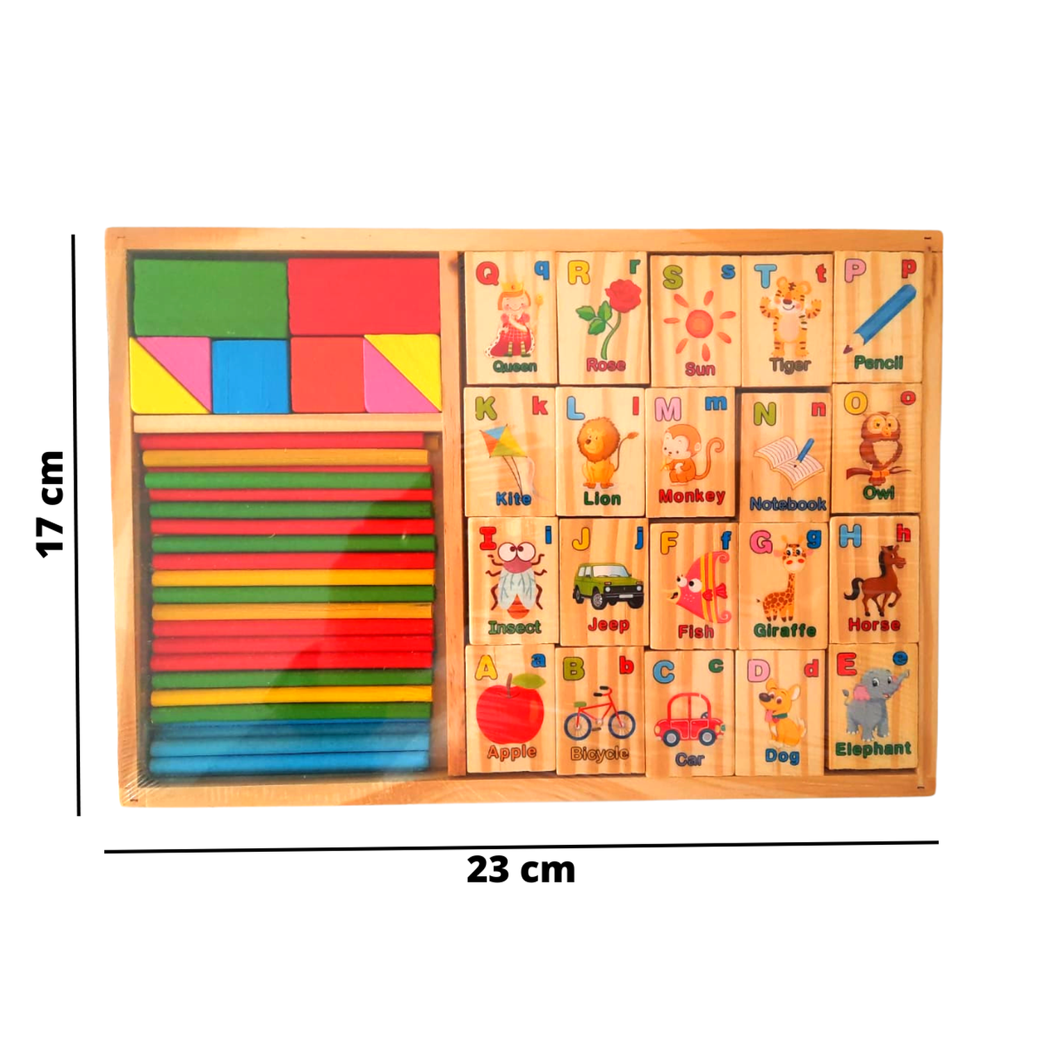 Juguete montessori aprender sumar restar letras y figuras-5