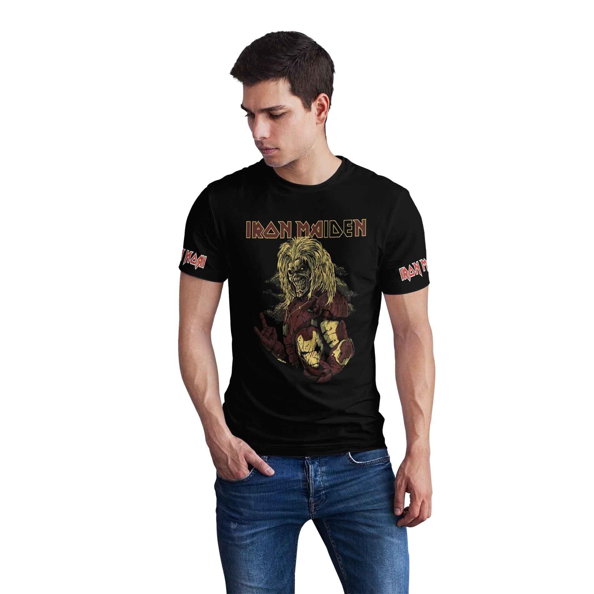 Polera Metalera Iron Maiden D8-0
