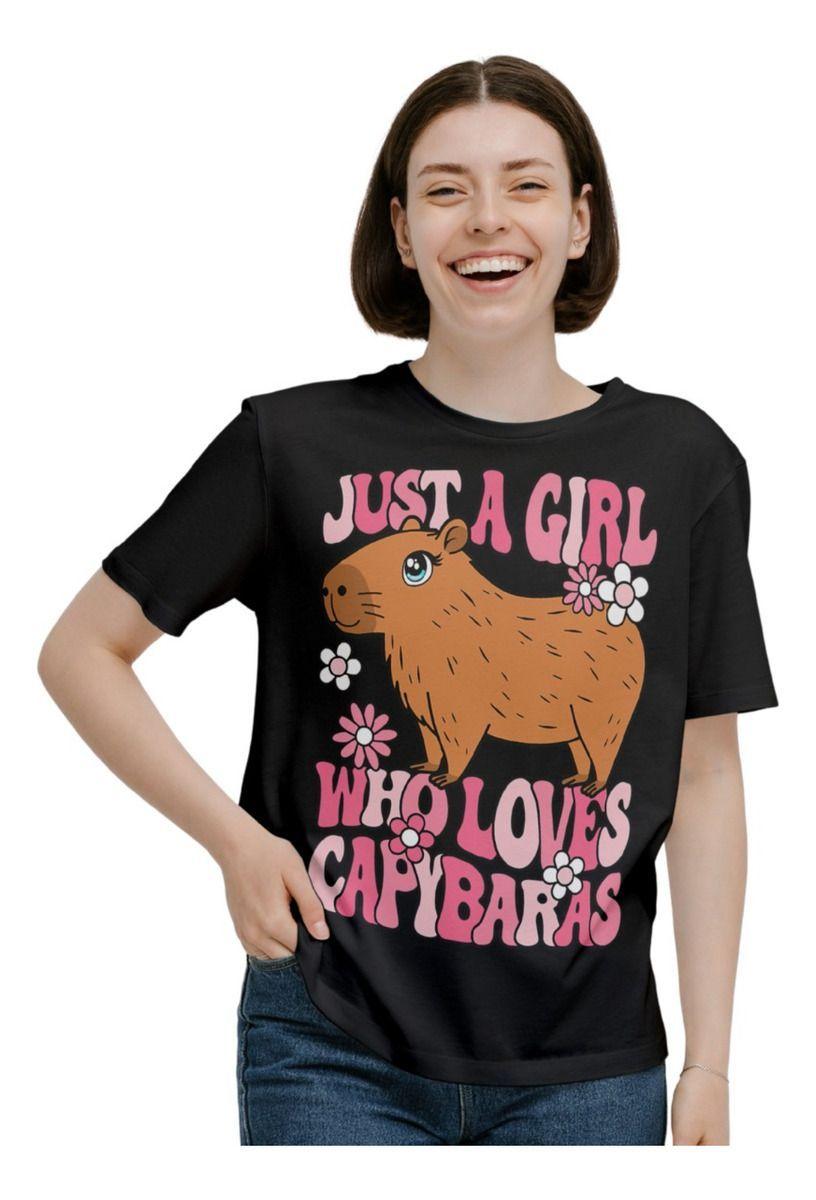 Polera Capibara Kawaii D24-0