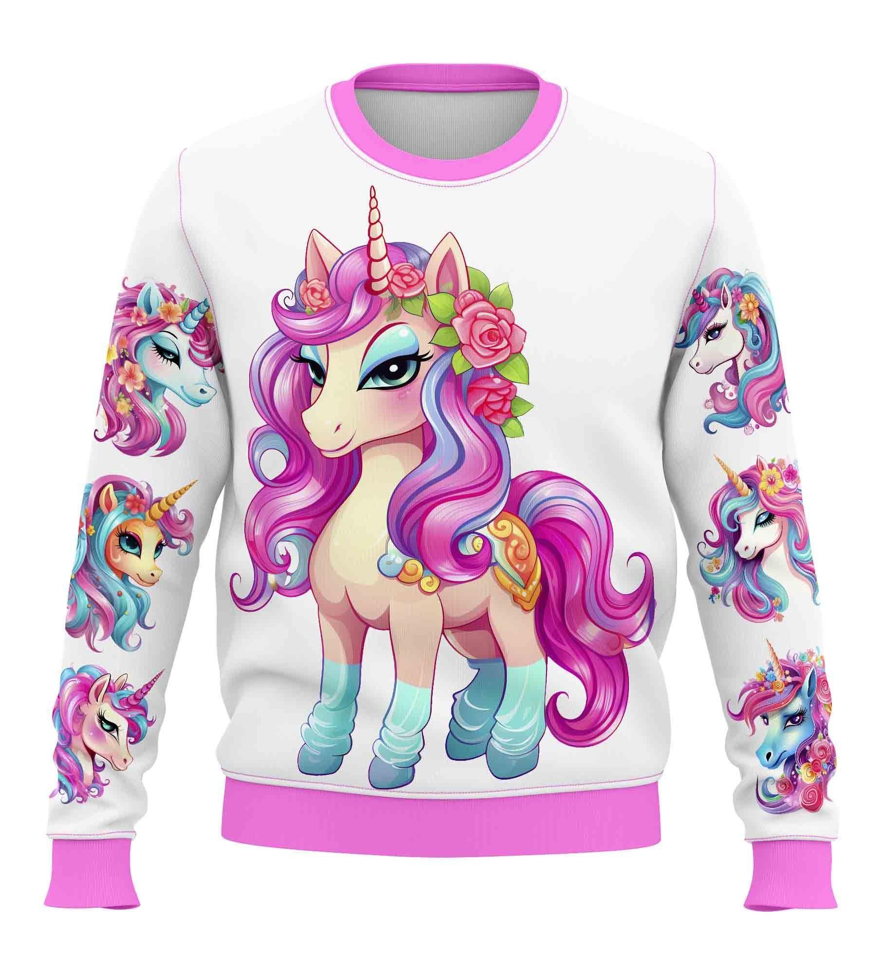 Polerón Unicornio Kawaii D21-0