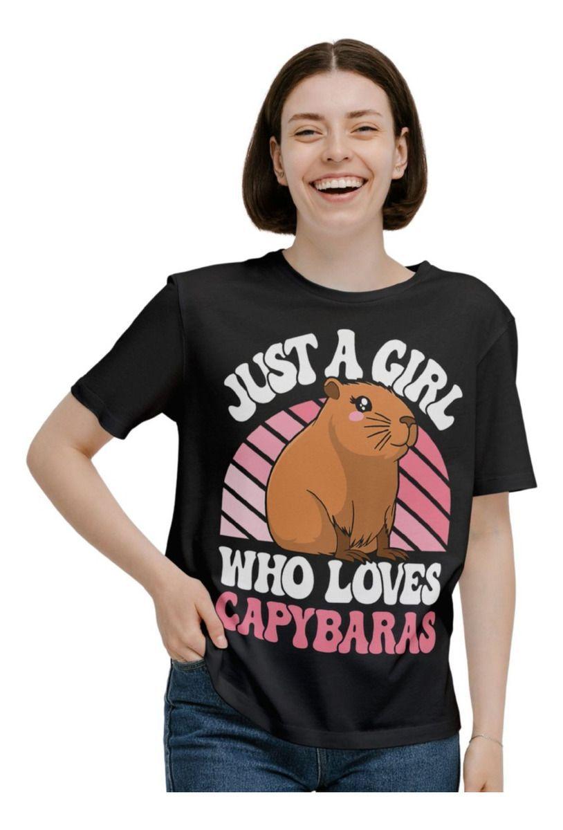 Polera Capibara Kawaii D13-0