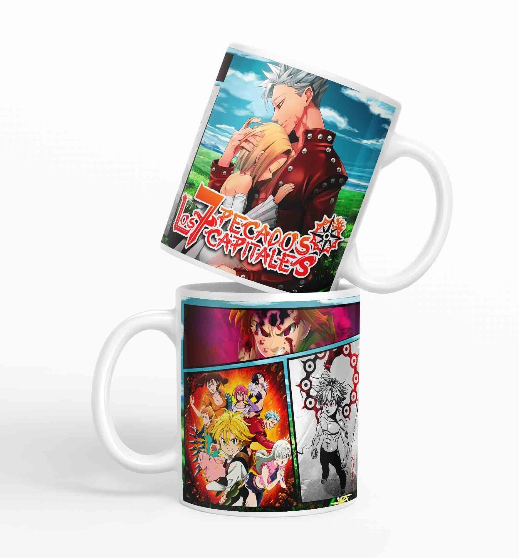 Taza Los 7 Pecados Capitales D10-1