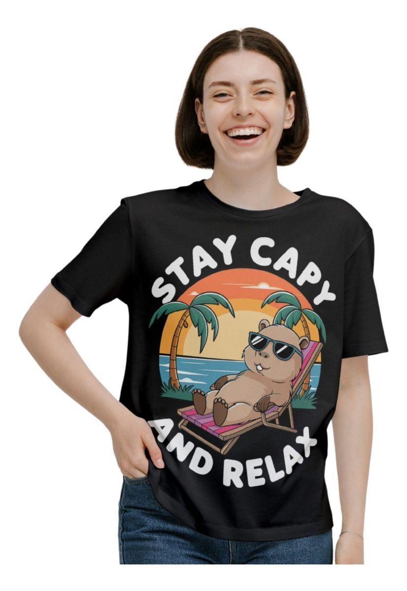 Polera Capibara Kawaii D17-0