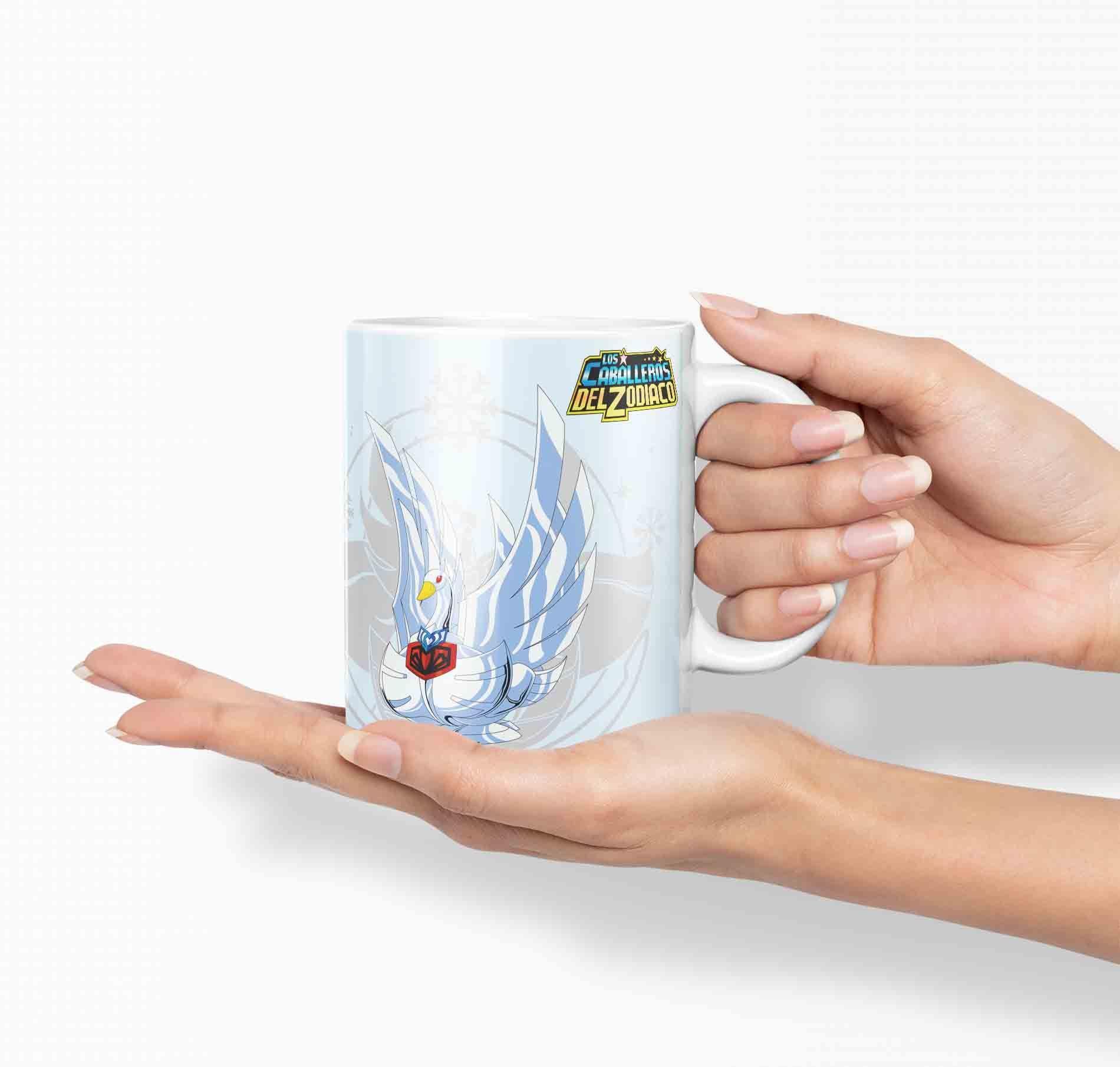 Taza Caballero Del Zodiaco - Cisne D10 (320ml)-2