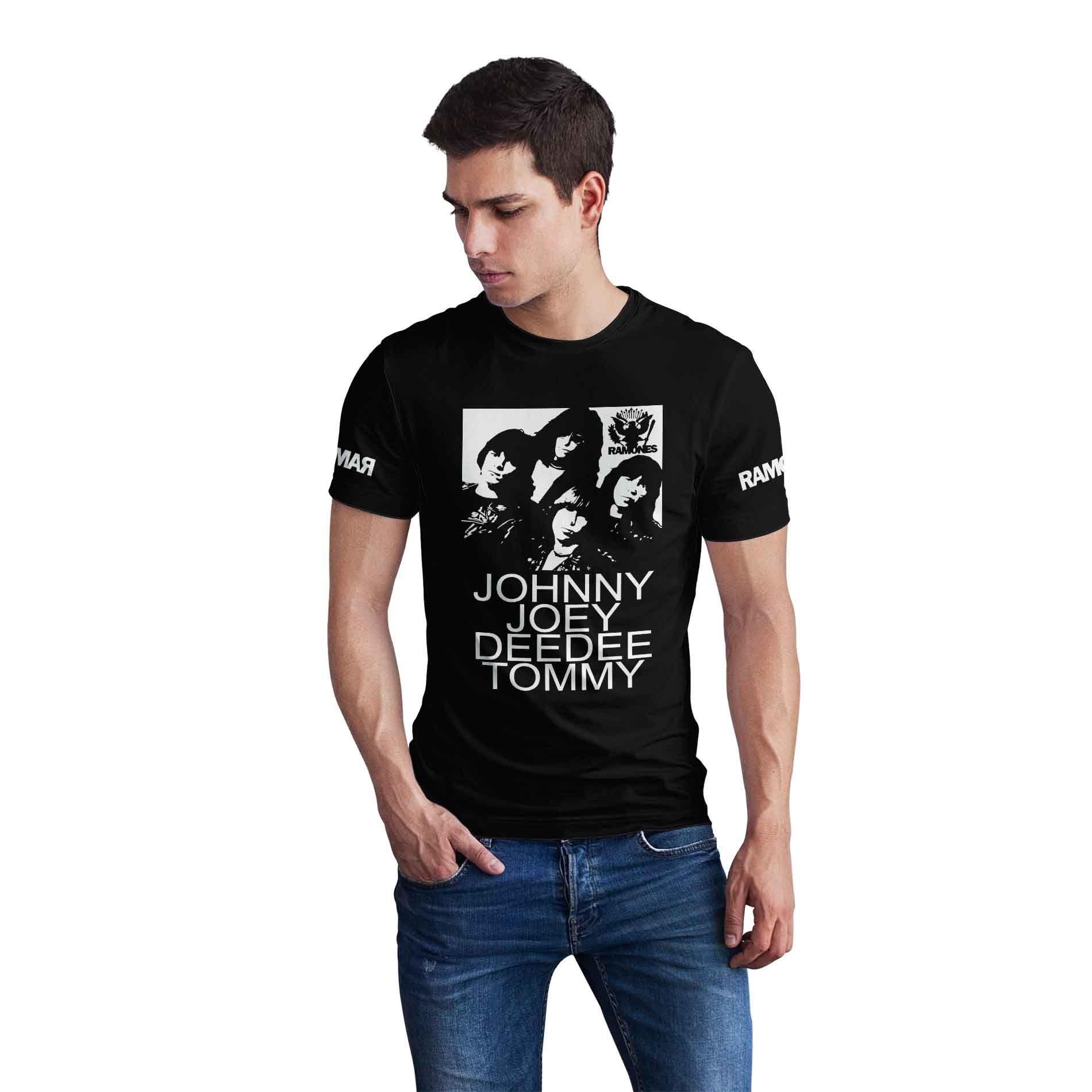 Polera Rockera Ramones D5-0