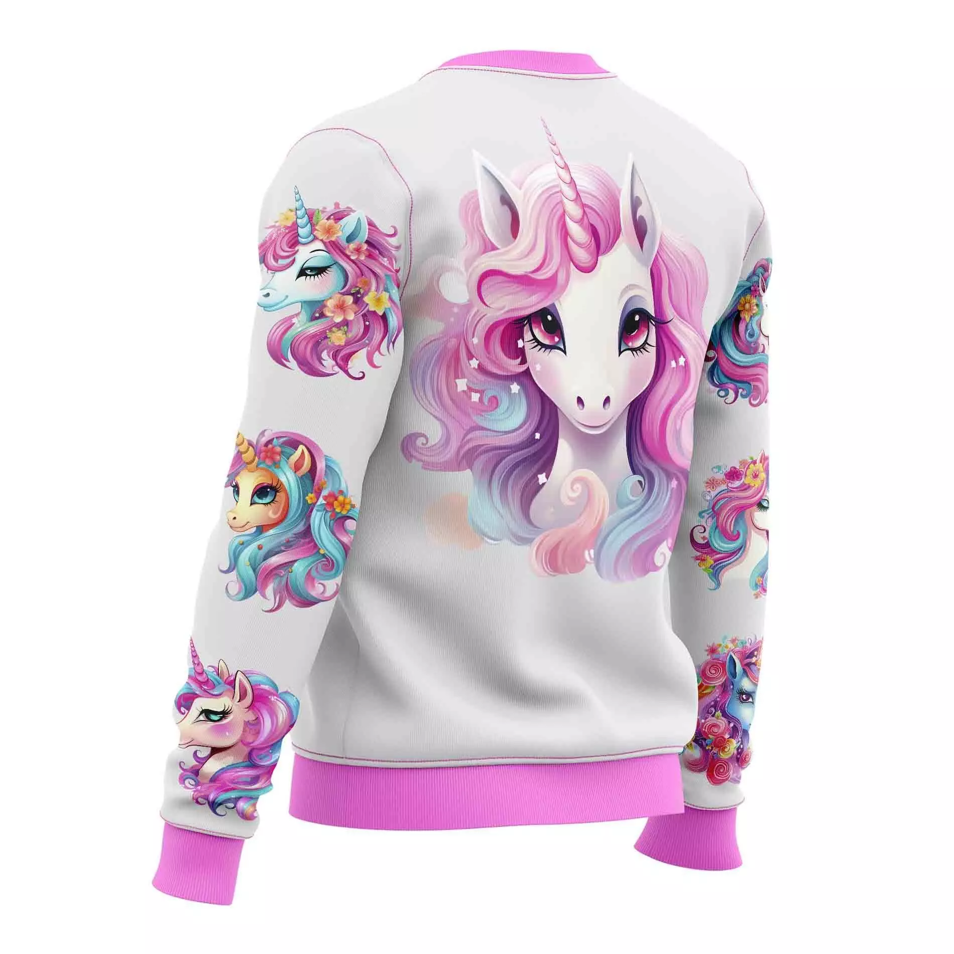 Polerón Unicornio Kawaii D18-1