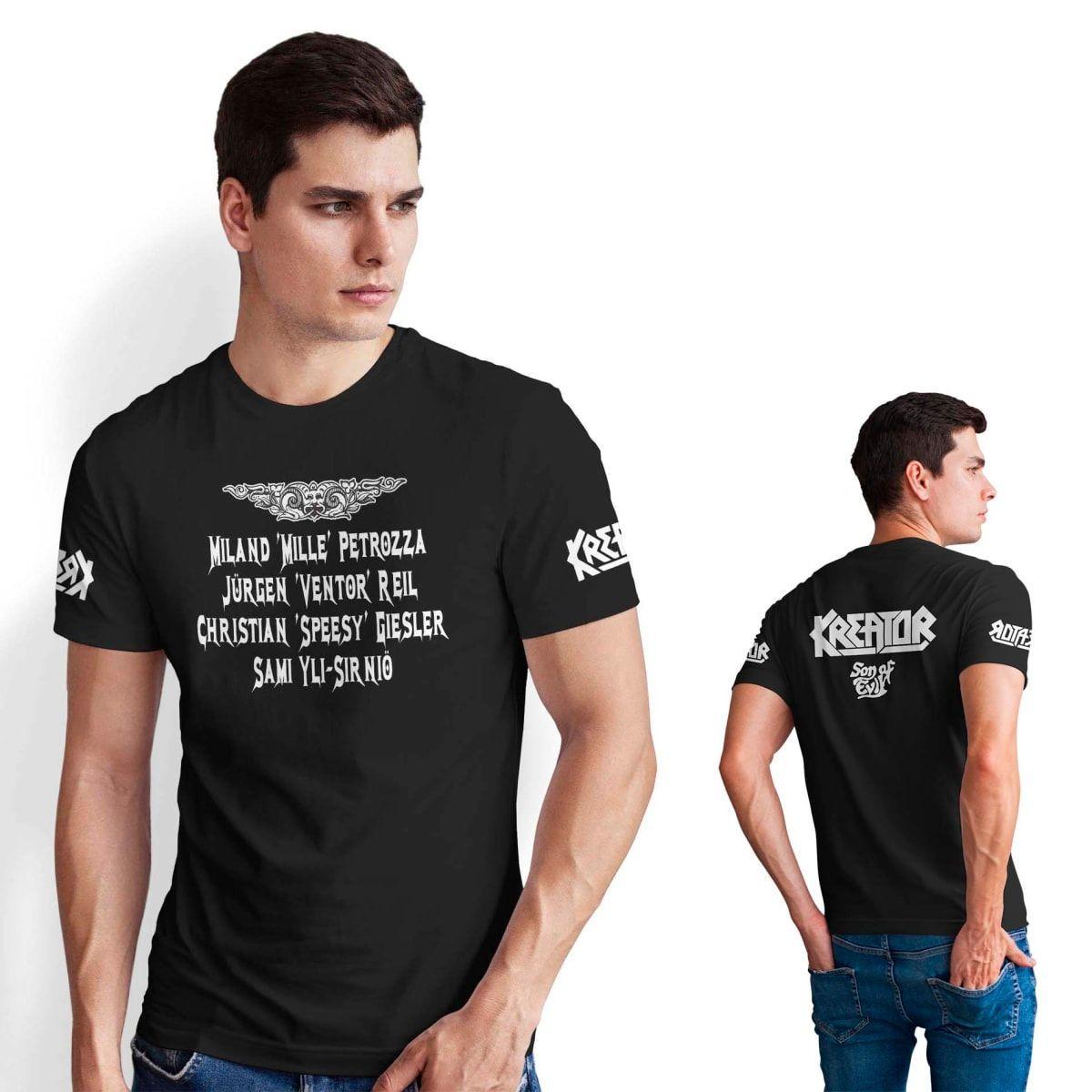 Polera Metalera Kreator D5-2