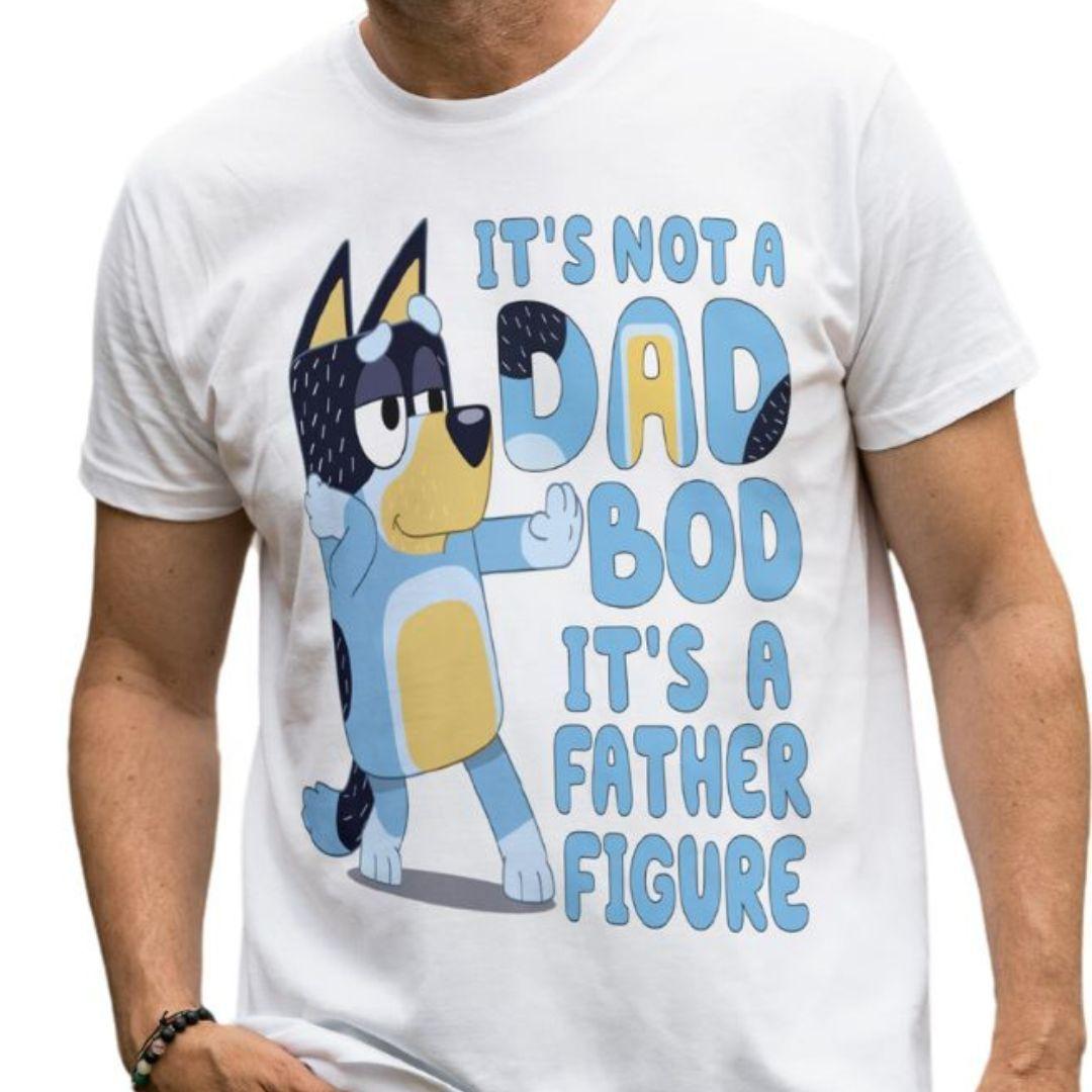 Polera Papá Bluey BD4-3
