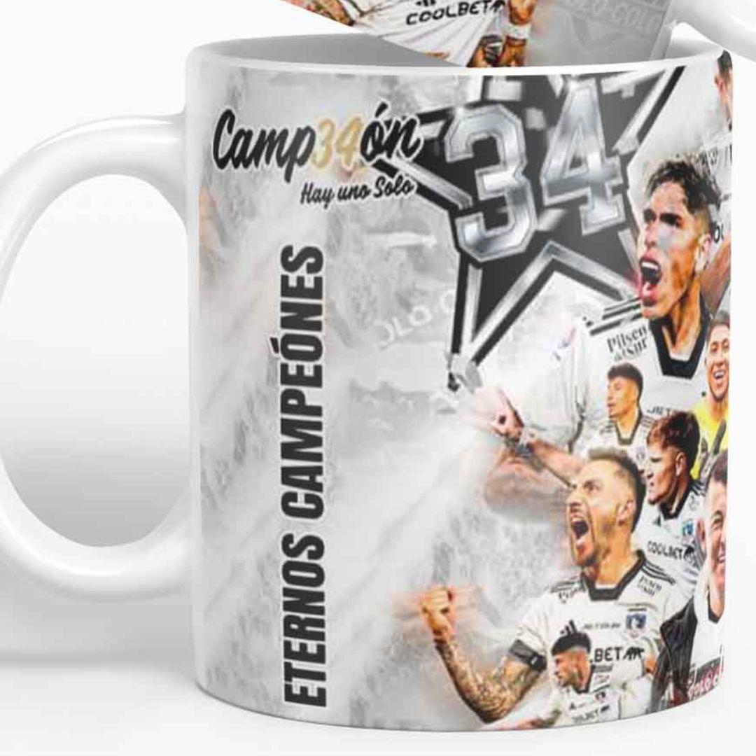 Taza Eterno Colo Colo D6-2