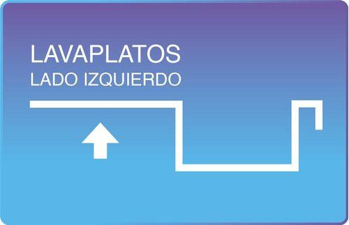 Lavaplatos Sobreponer 1200x500 Comb. Izquierdo Splendid-3