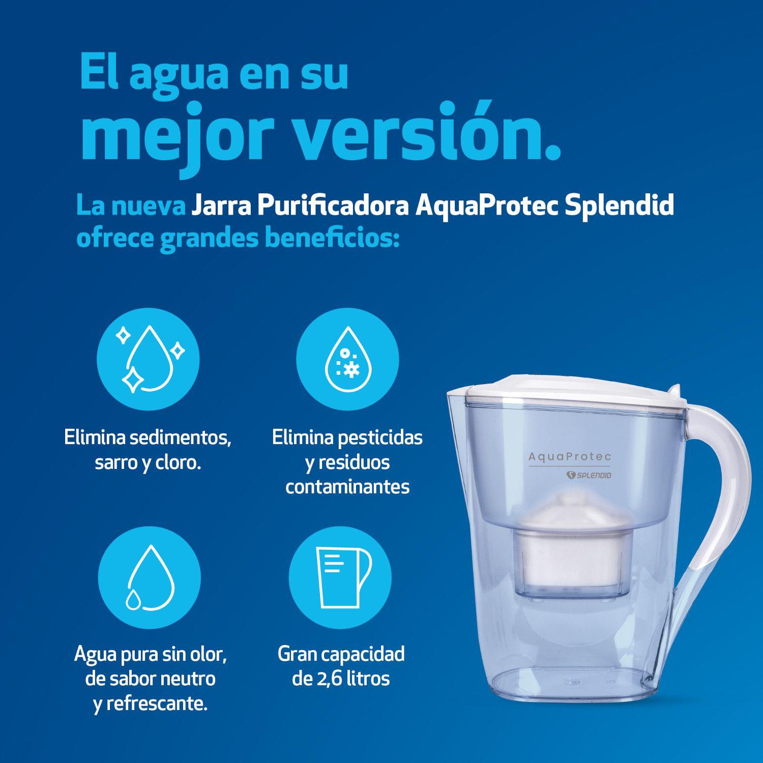 Jarra purificadora con Display LCD Triple Filtración-1