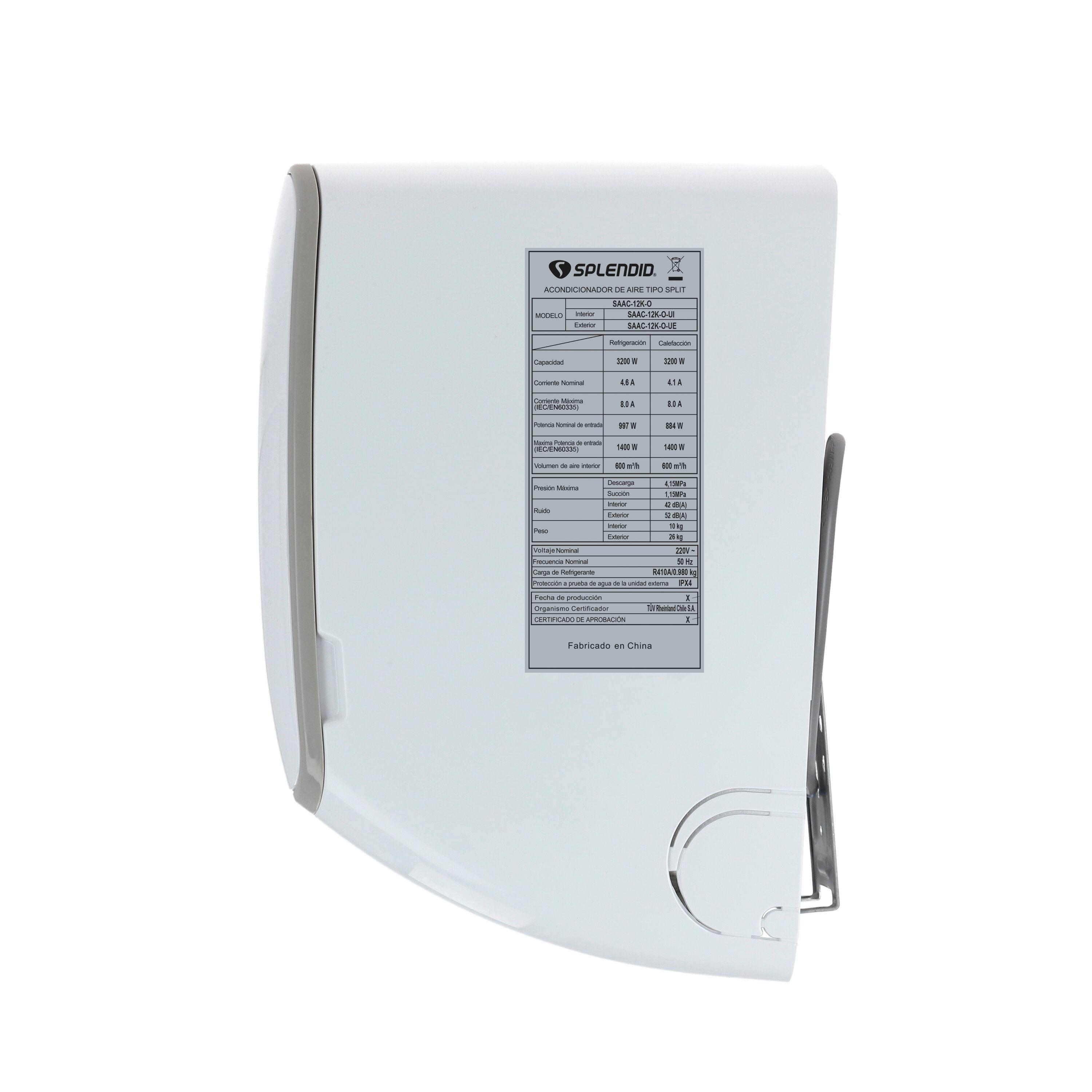 Aire Acondicionado Split 12000 Btu Splendid-2