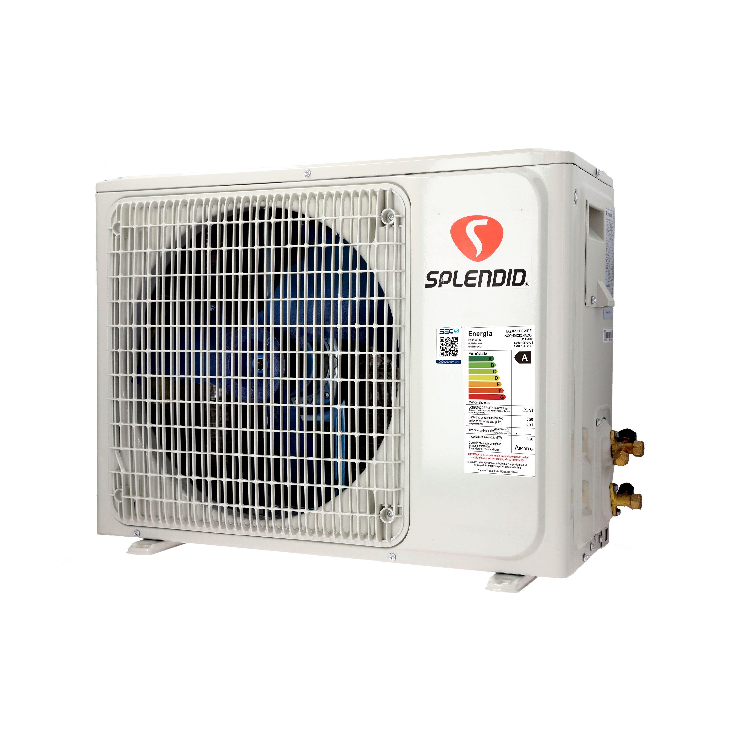 Aire Acondicionado Split 12000 Btu Splendid-6
