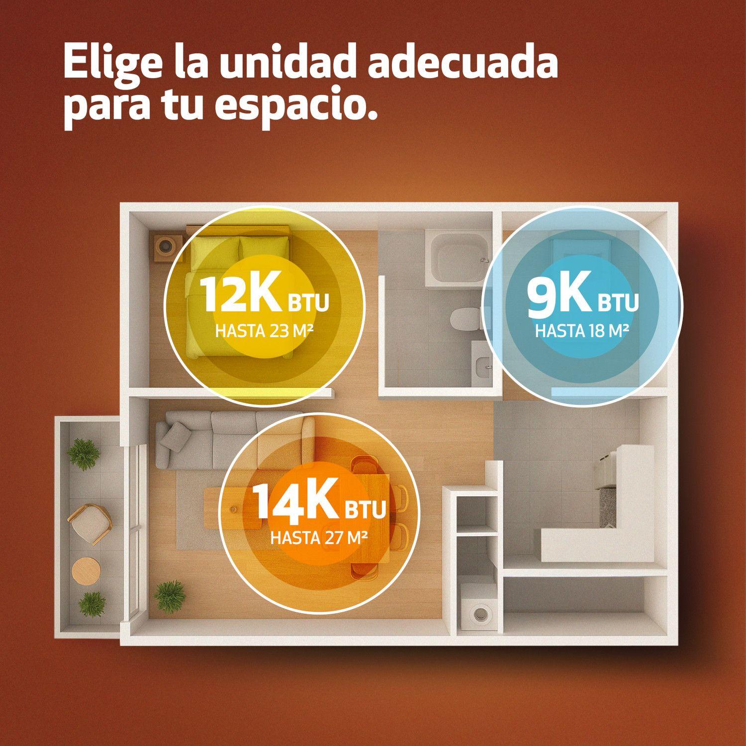 Aire acondicionado portátil 12000 BTU Wi Fi Splendid-8