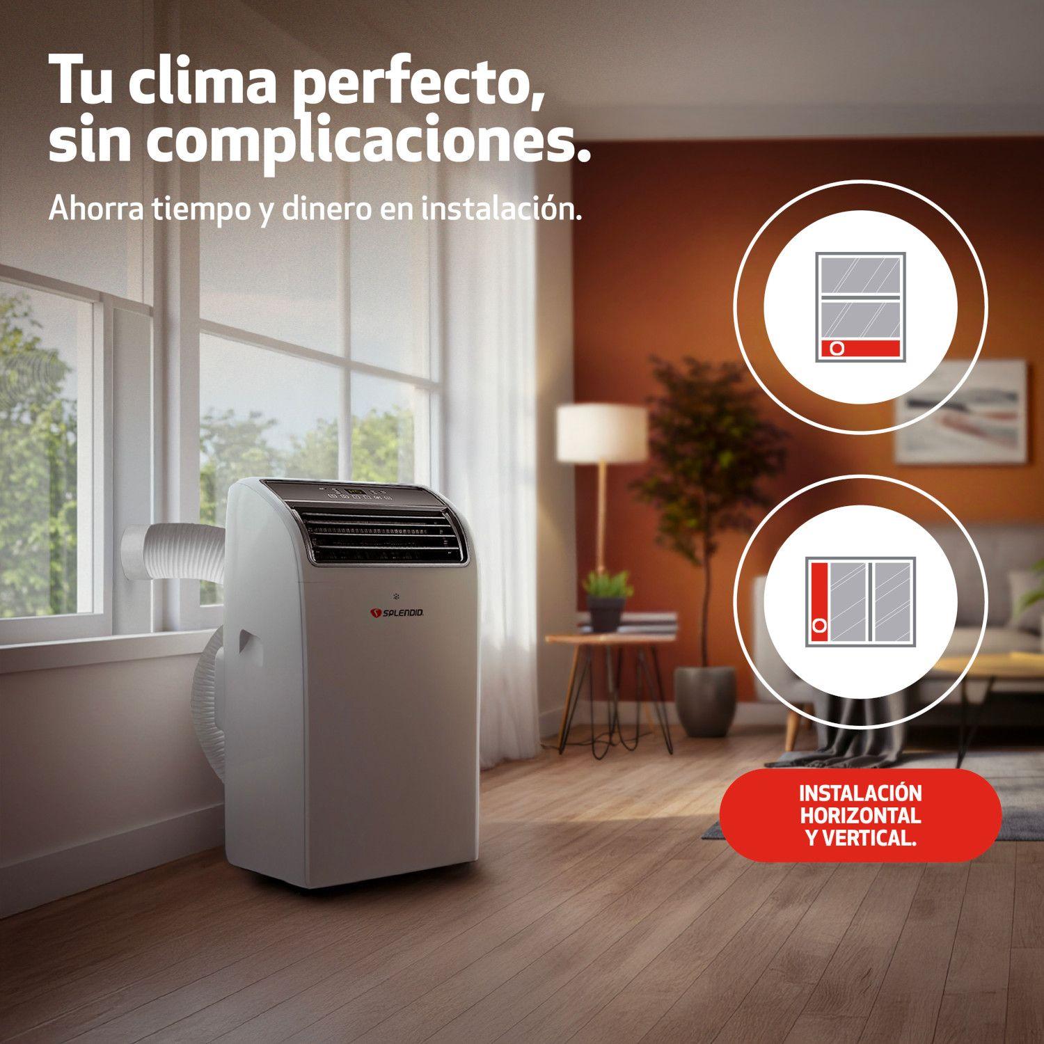 Aire acondicionado portátil 12000 BTU Wi Fi Splendid-9