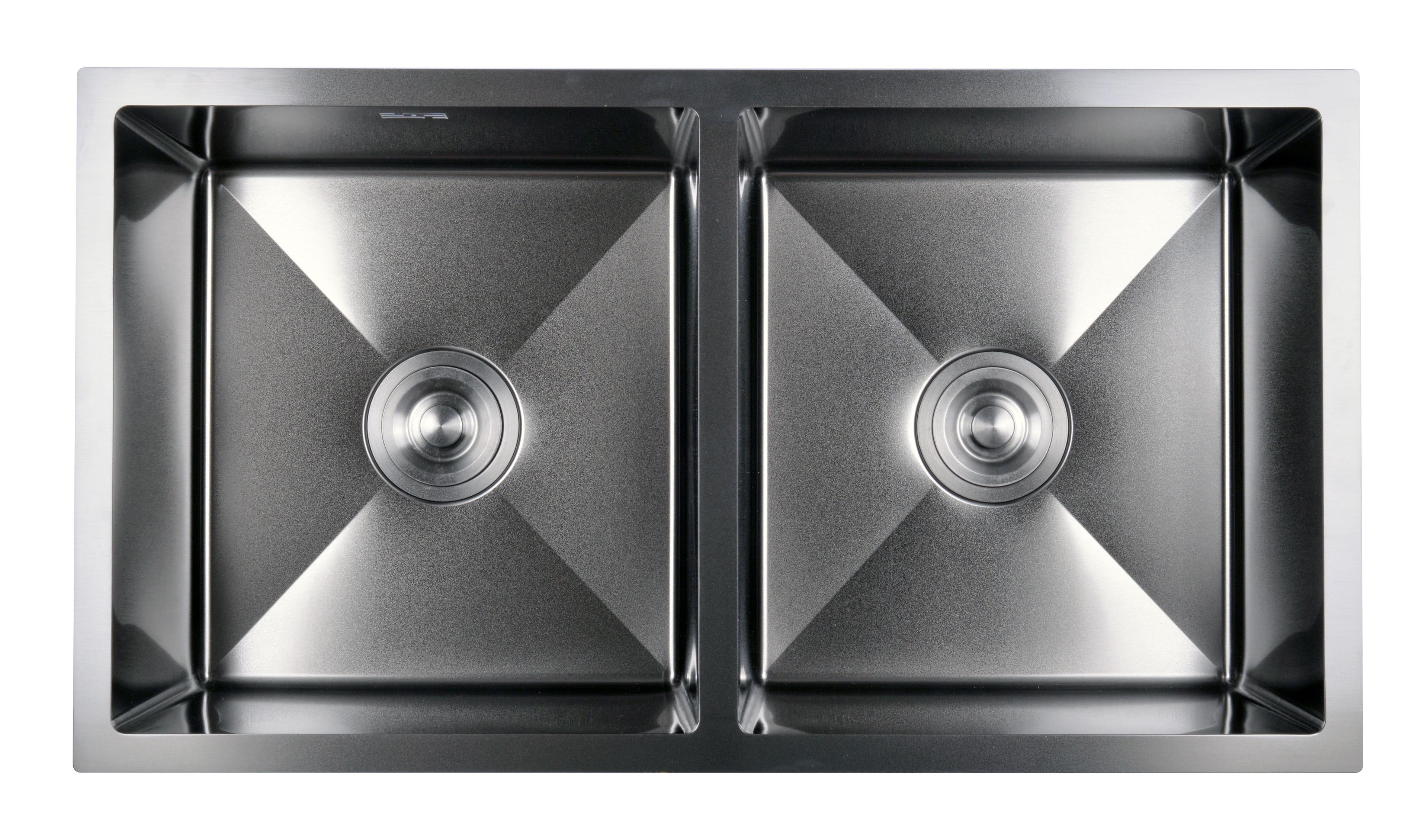 Lavaplatos Doble Black 800x450mm Premium-2