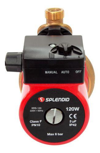 Bomba De Agua O Presurizadora Splendid Brs-120 26l/m 3/4-4