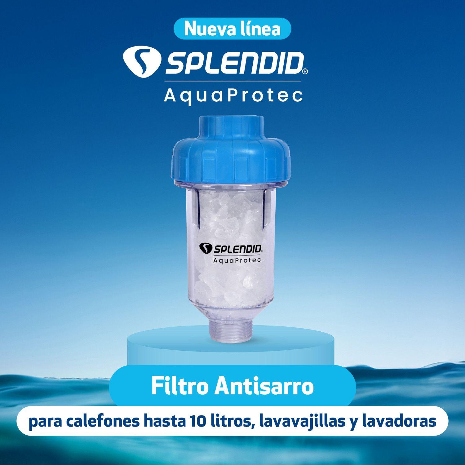 Filtro Antisarro de Agua Para Calefont y Lavavajillas Splendid-4